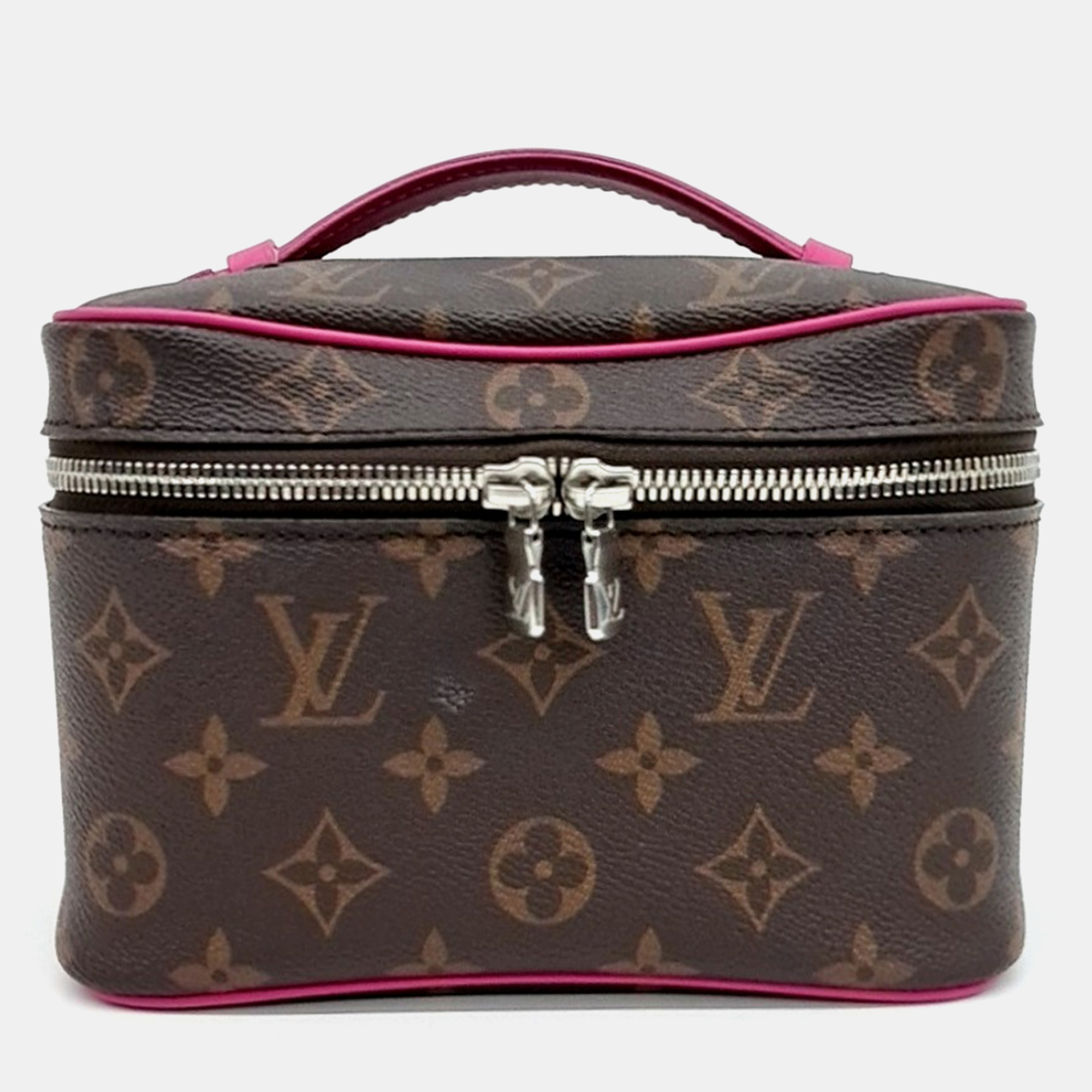 

Louis Vuitton Brown Coated Canvas and Leather Nice Mini M46767