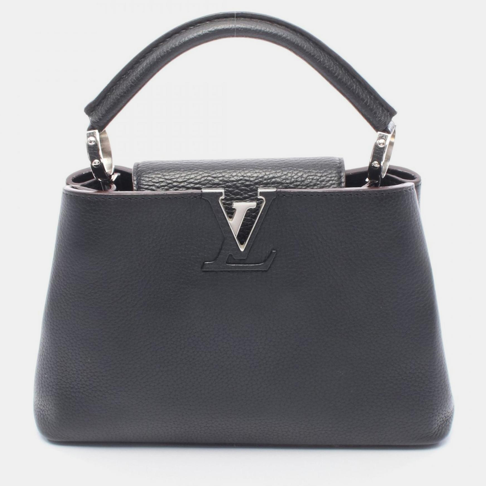 

Louis Vuitton Capucines BB Black Leather Handbag