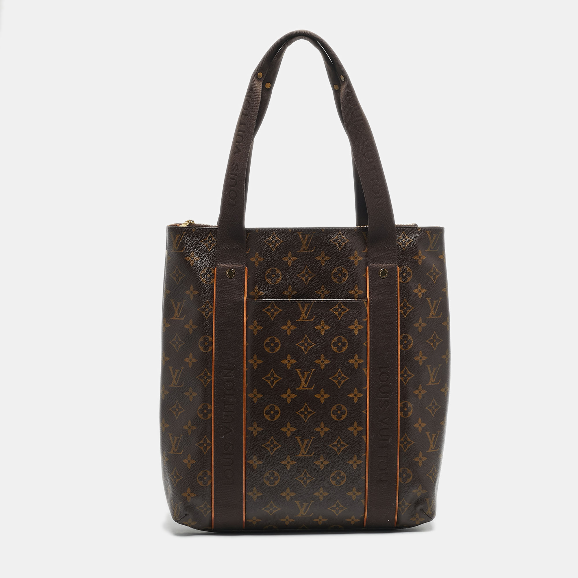 

Louis Vuitton Monogram Canvas Beaubourg Cabas Bag, Brown