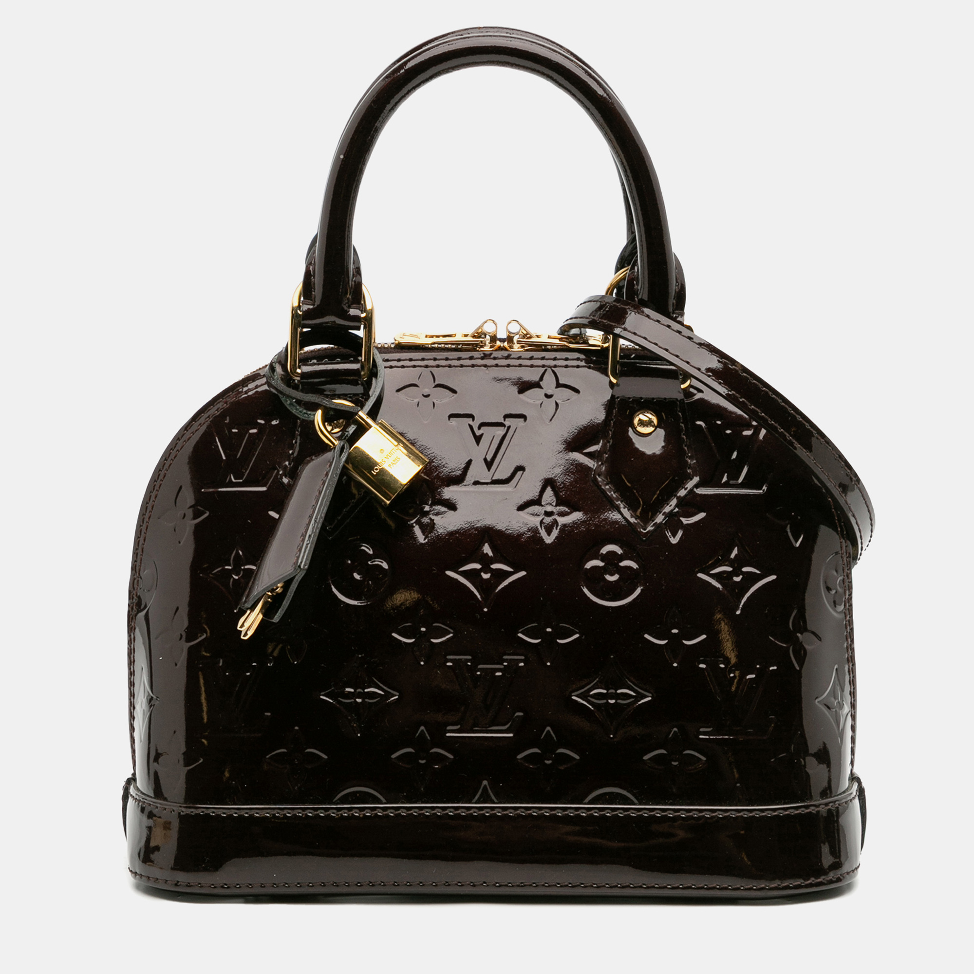 

Louis Vuitton Purple Monogram Vernis Alma BB
