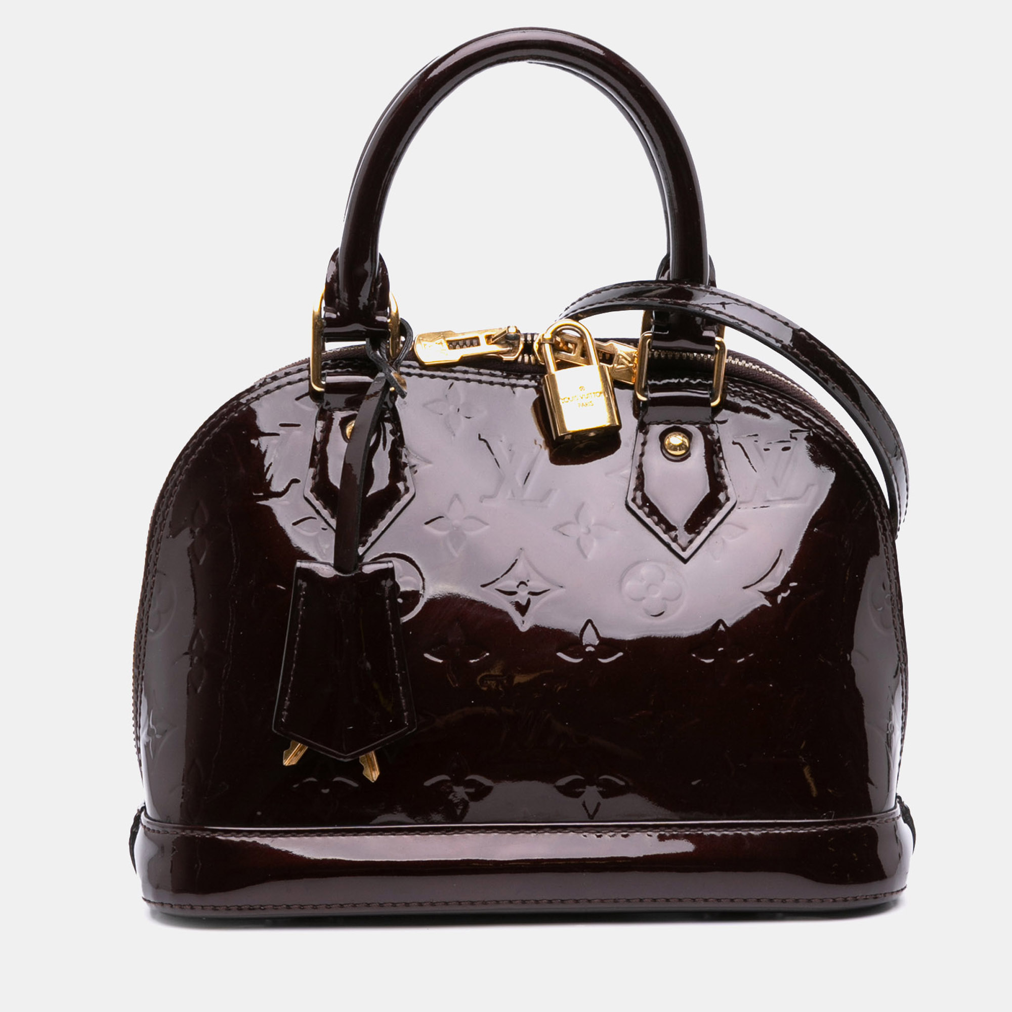 

Louis Vuitton Purple Monogram Vernis Alma BB