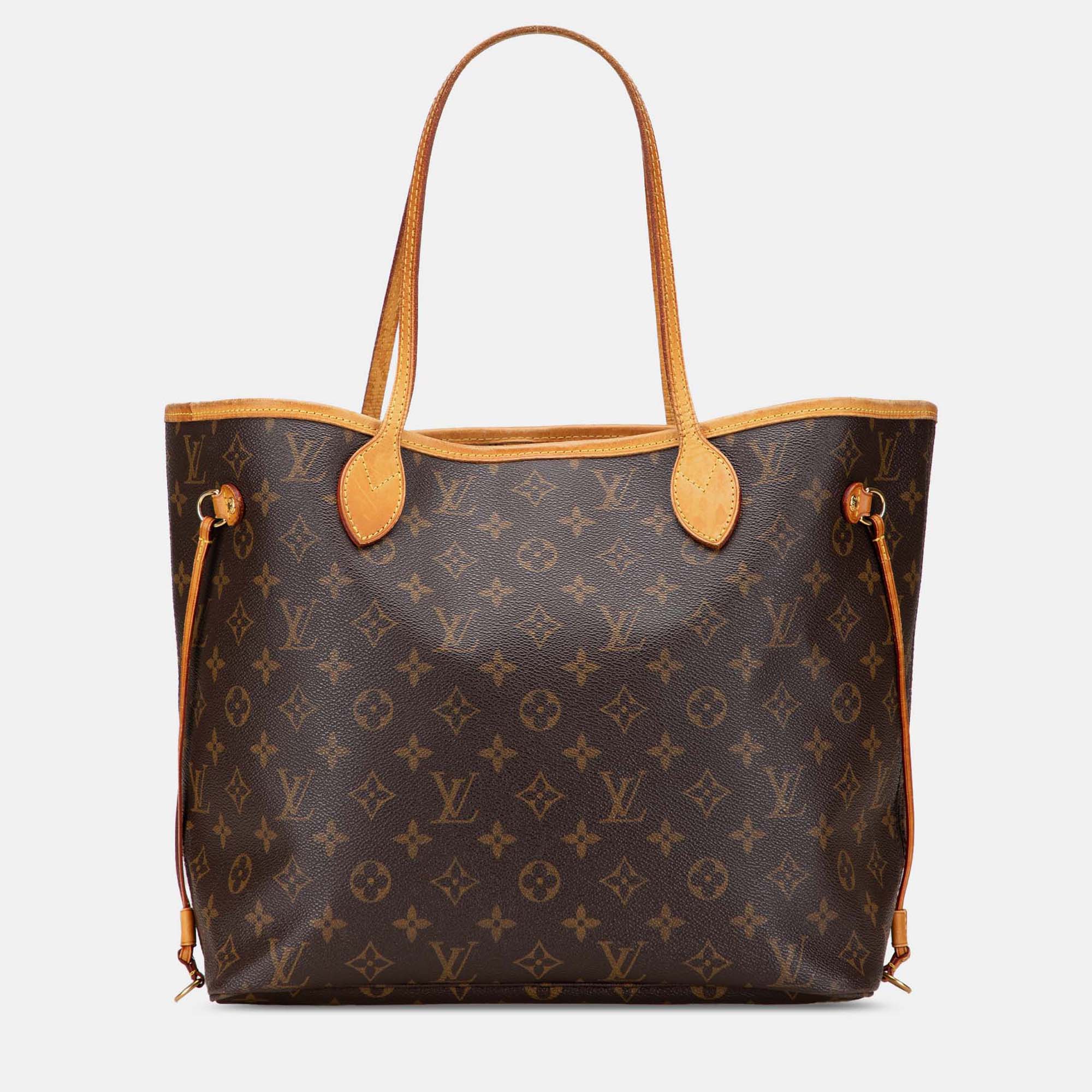 

Louis Vuitton Brown Monogram Neverfull MM