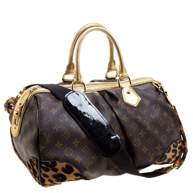 Louis Vuitton, Bags, Euc Louis Vuitton Limited Edition Stephen Sprouse  Leopard Chenille Baby Bag