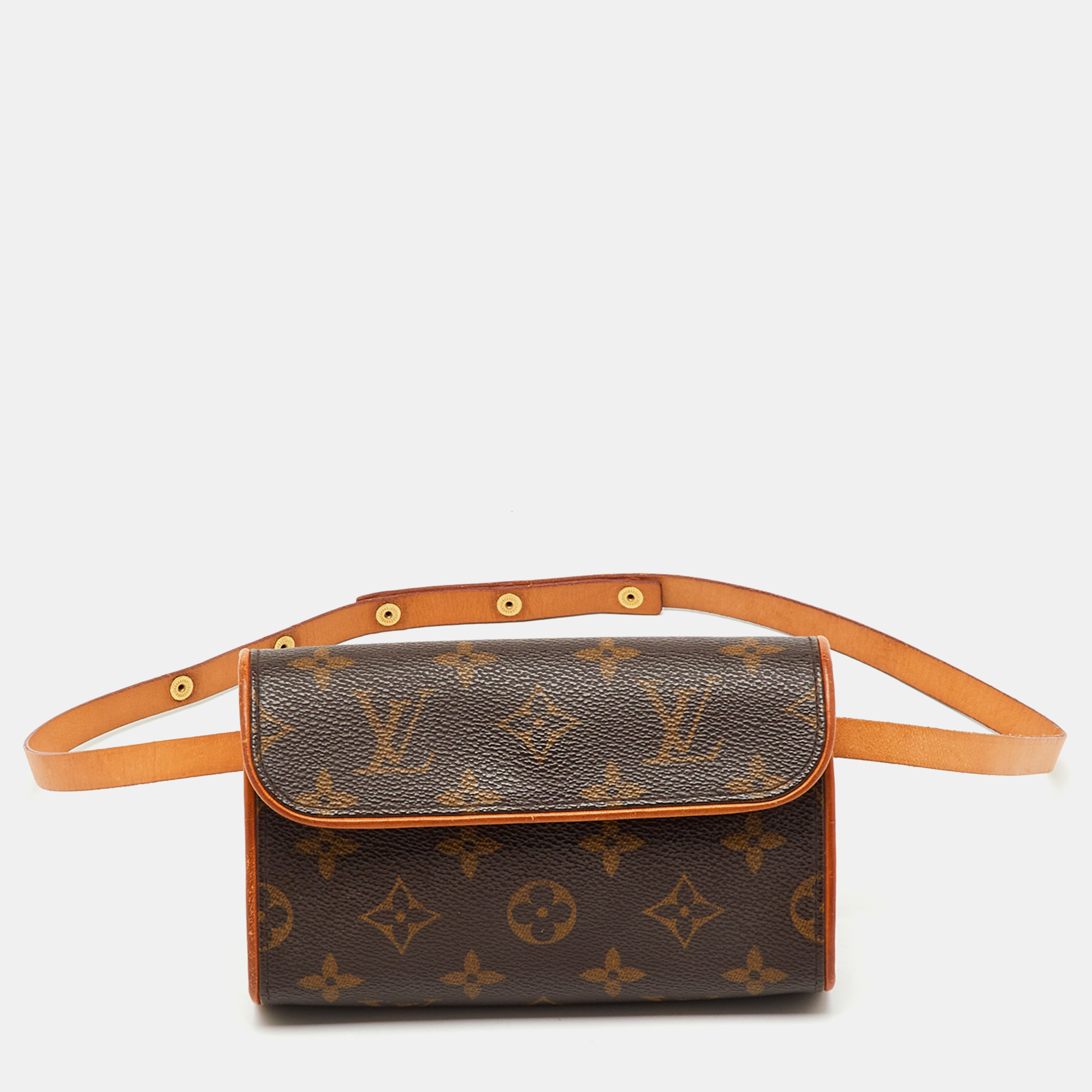 Louis Vuitton Monogram Canvas Pochette Florentine Belt Bag