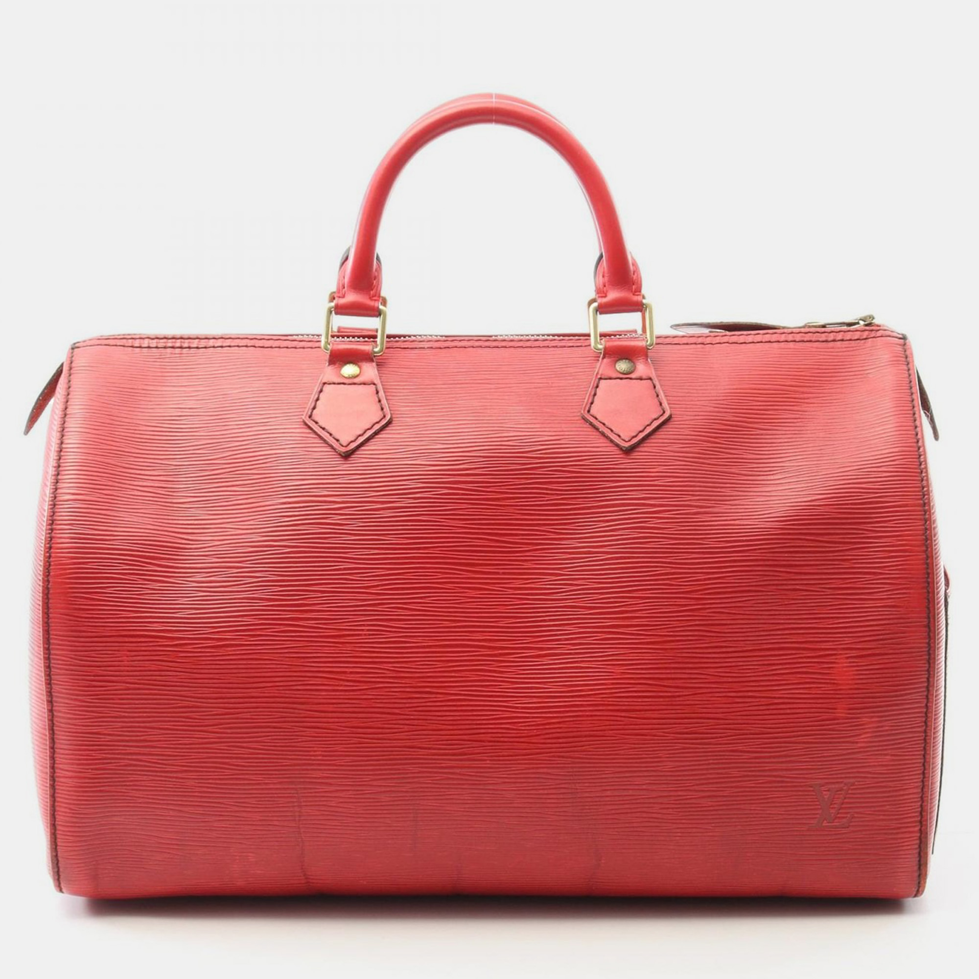 

Louis Vuitton Speedy 35 Handbag Epi Leather Castilian Red