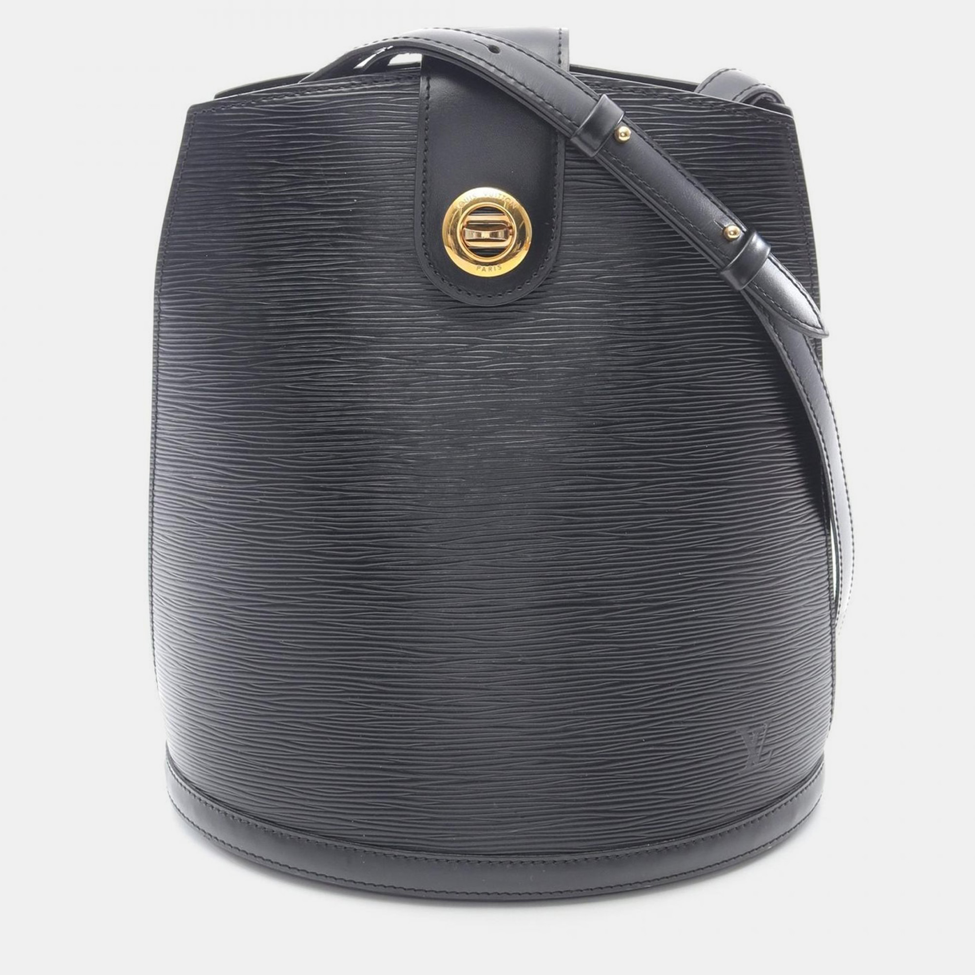 

Louis Vuitton Cluny Shoulder Bag Epi Leather Black