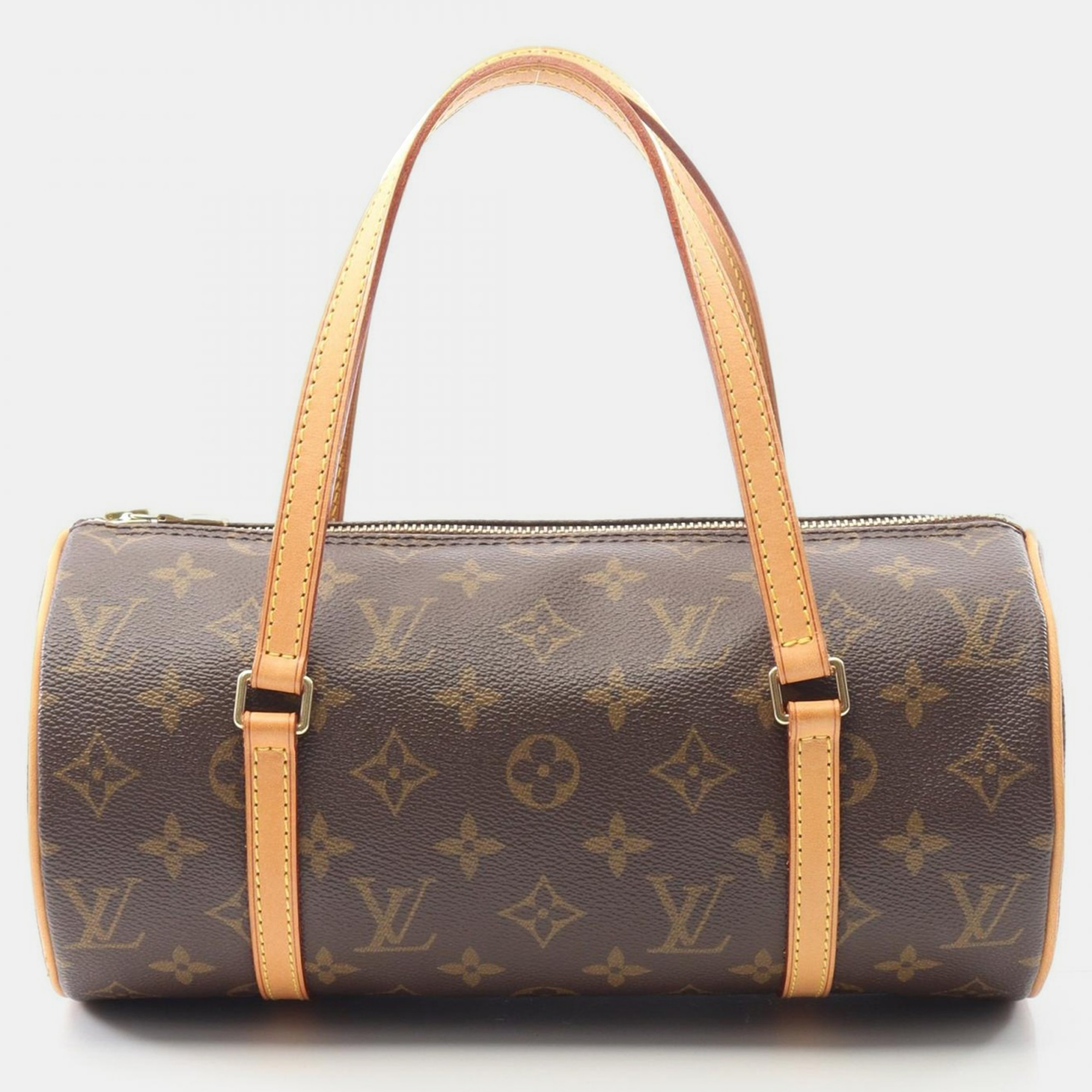 

Louis Vuitton Papillon 26 Handbag Monogram Canvas Leather Brown