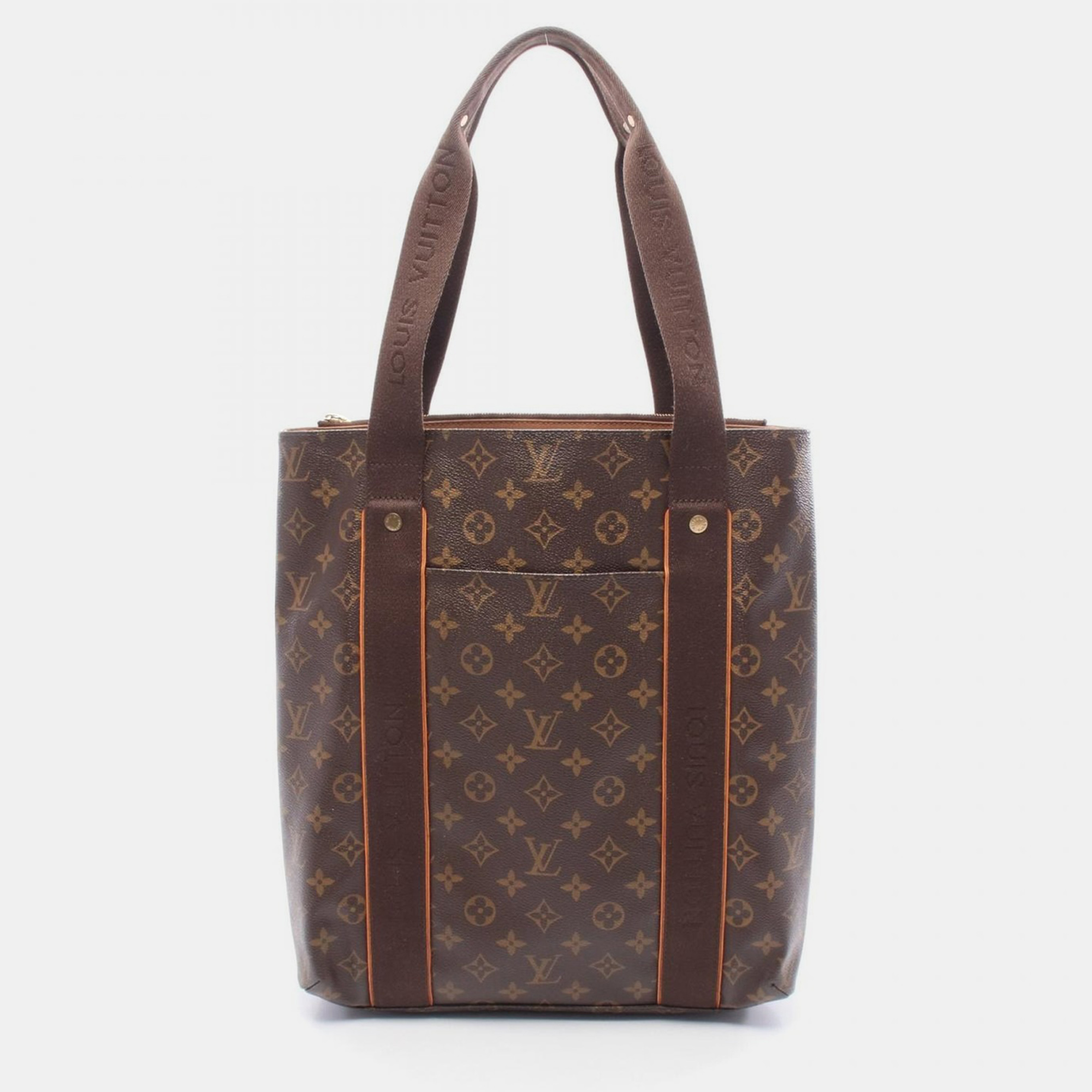 

Louis Vuitton Cabas Beaubourg Shoulder Tote Handbag Monogram, Brown