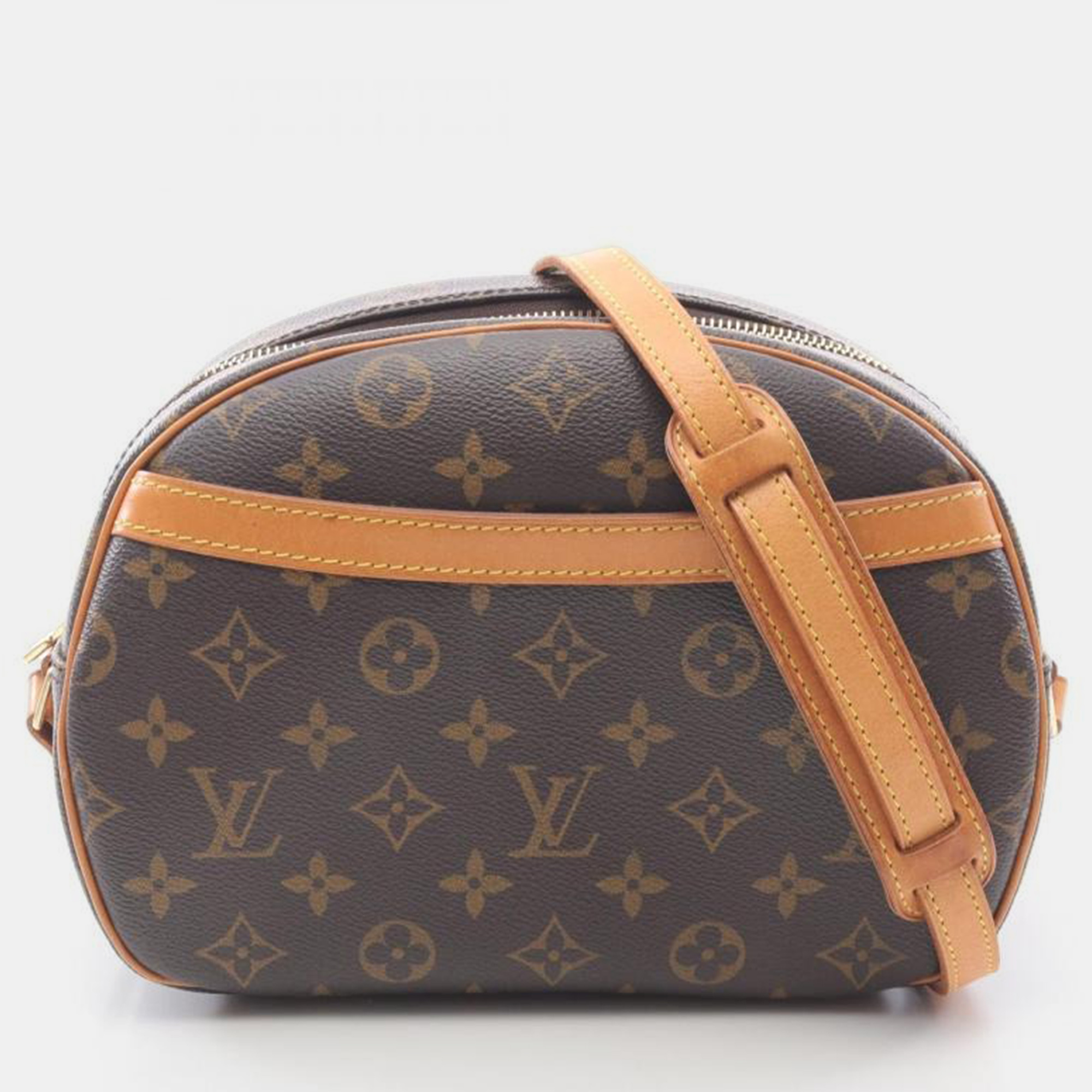 Pre-owned Louis Vuitton Blois Monogram In Brown