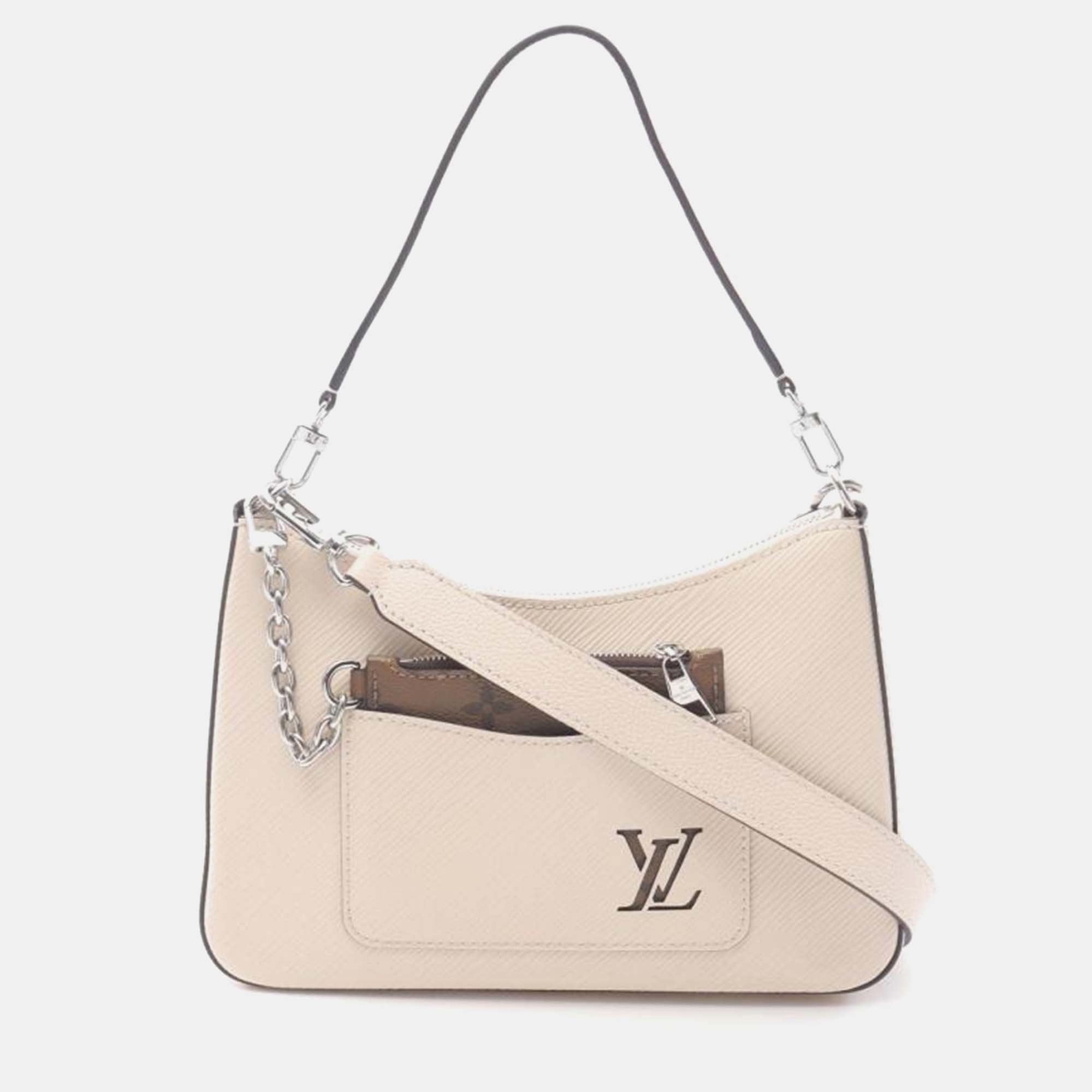 

Louis Vuitton Marel Epi Quartz, White