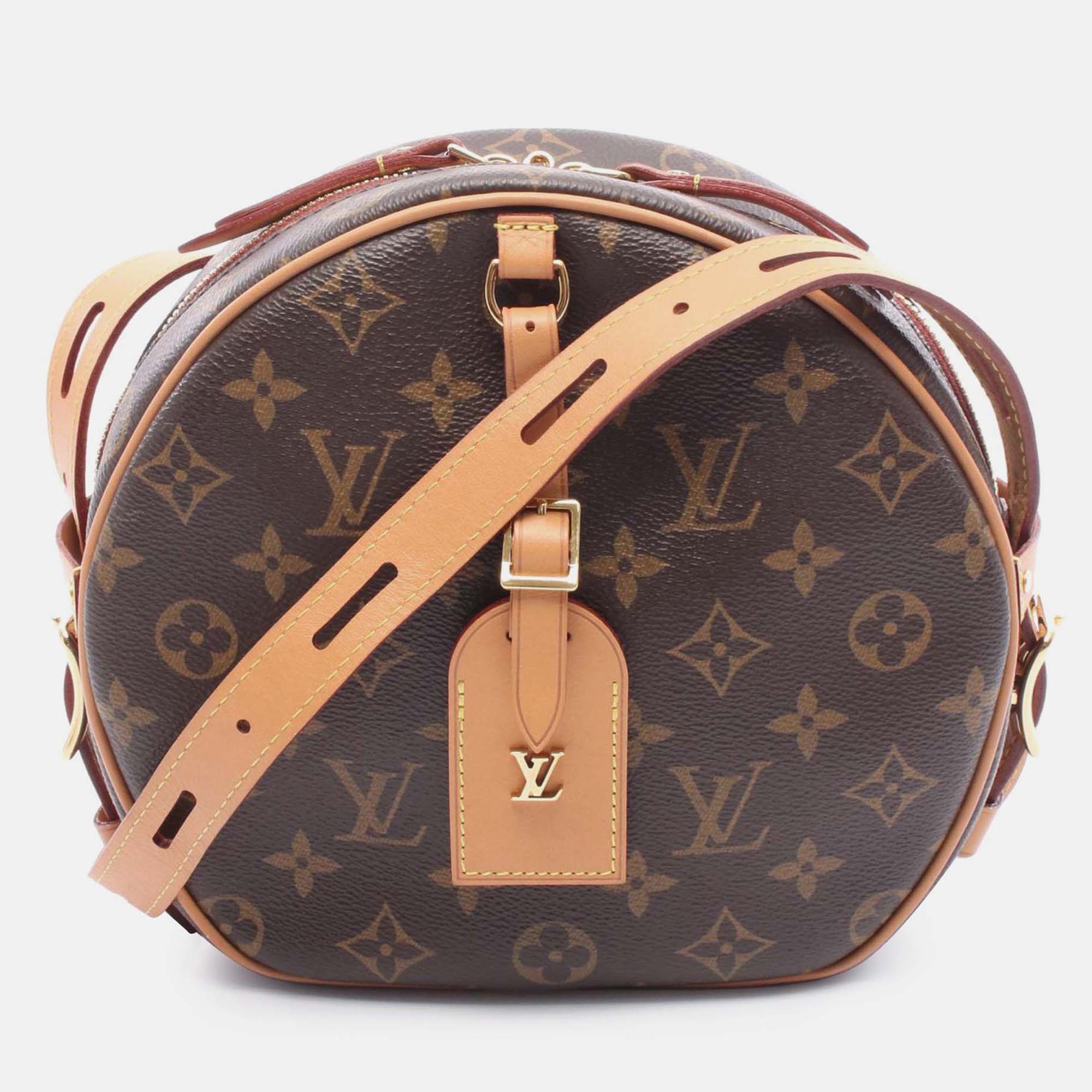 

Louis Vuitton Brown Monogram Boite Chapeaux Souple MM