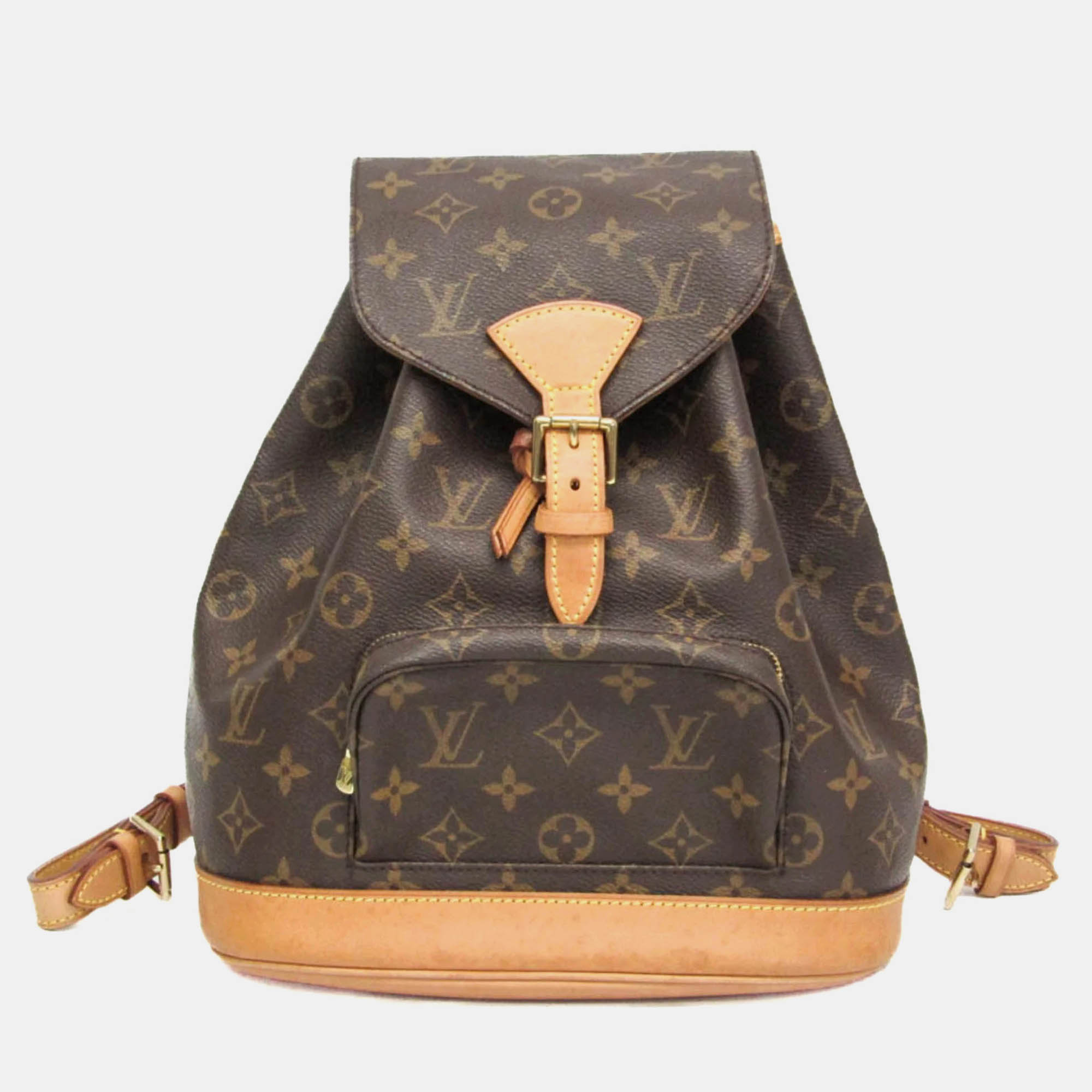 

Louis Vuitton Monogram Montsouris Mm Backpack Monogram, Brown