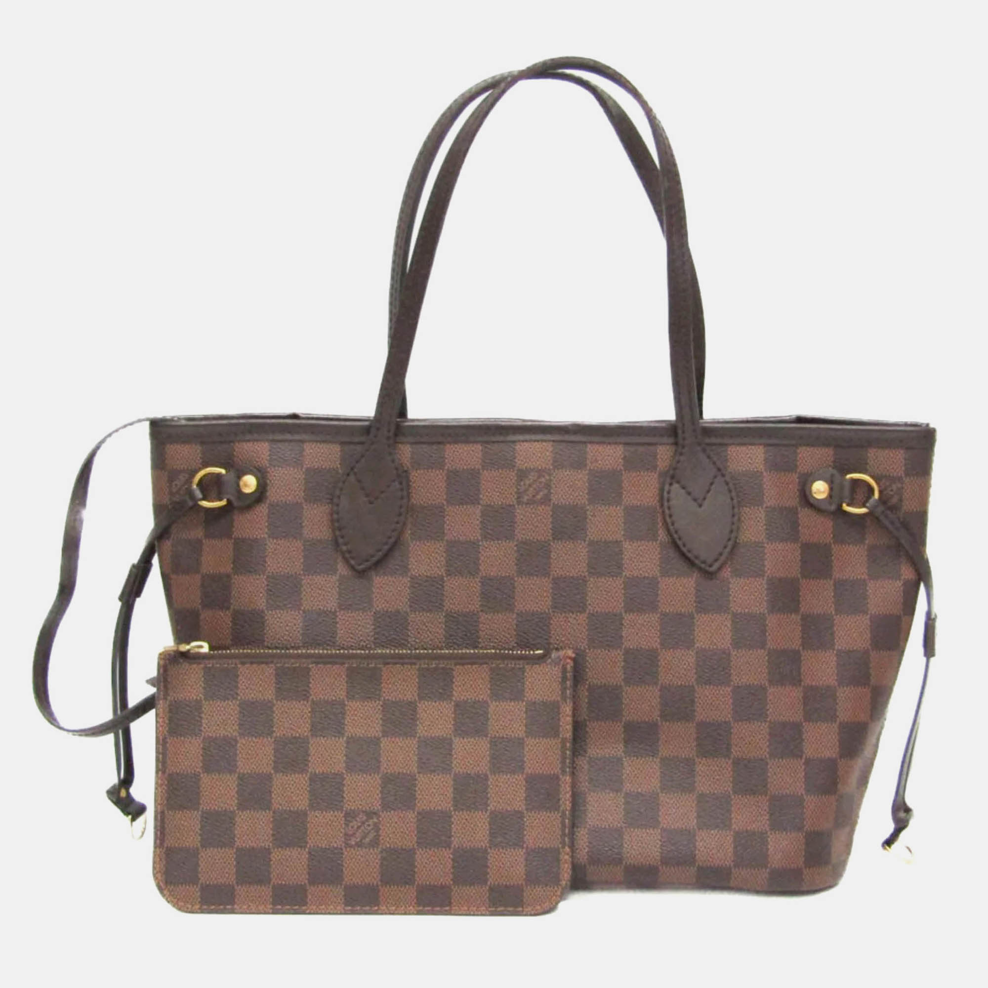 

Louis Vuitton Damier Ebene Coated Canvas Tote Bag, Brown