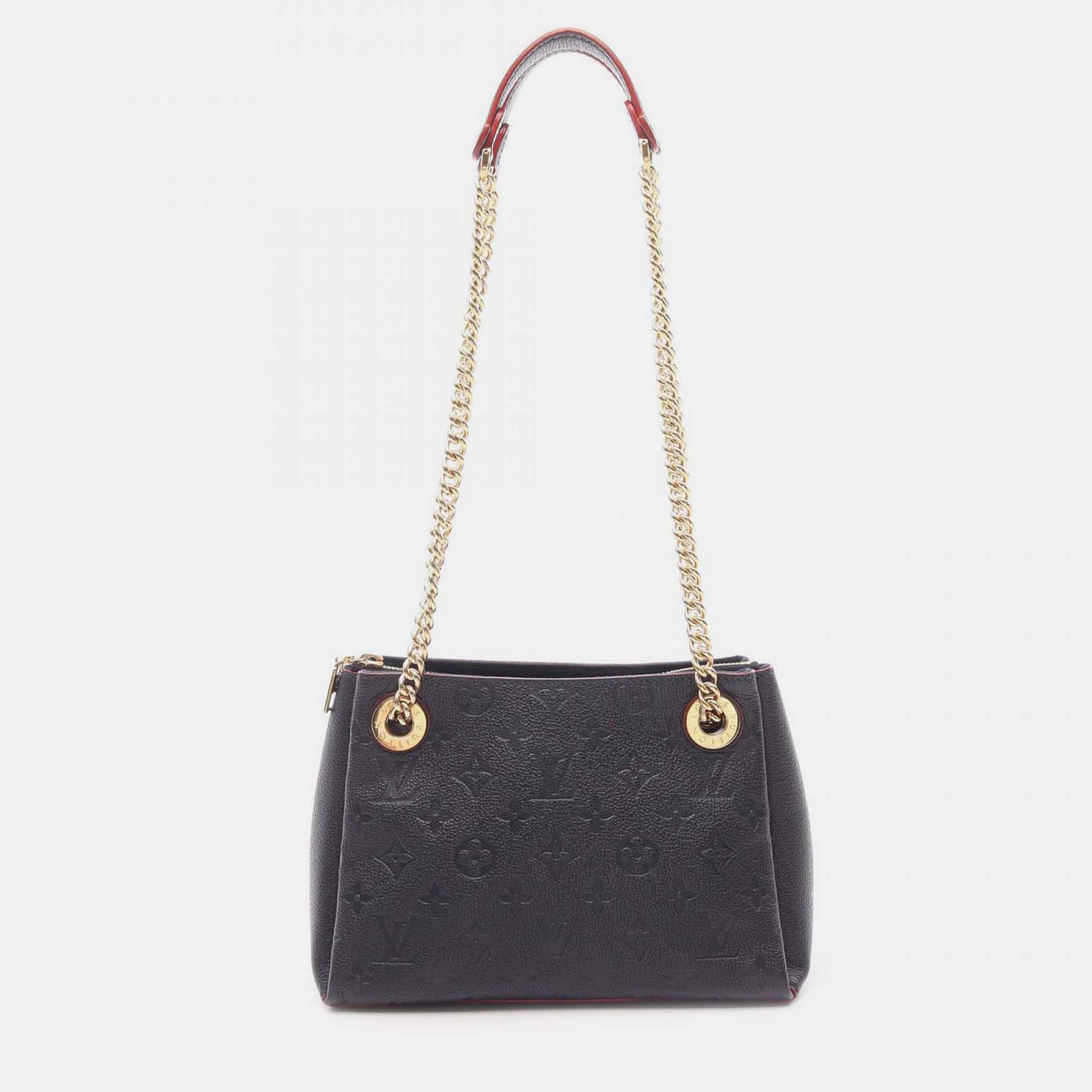 

Louis Vuitton Navy Blue Monogram Empreinte Surene BB