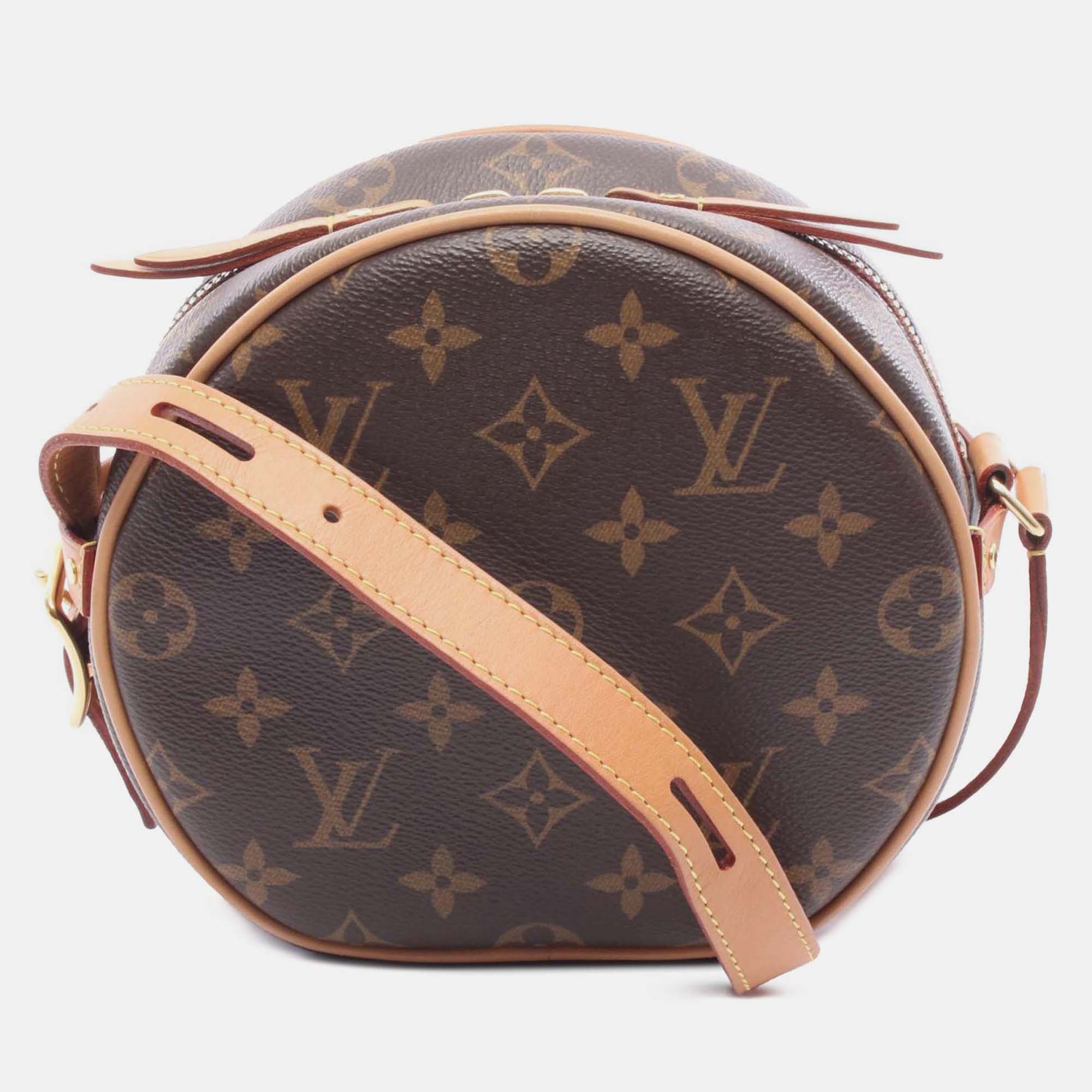

Louis Vuitton Brown Monogram Boite Chapeau Souple PM