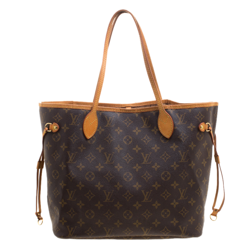 Pre Owned Louis Vuitton Monogram Canvas Neverfull MM Bag