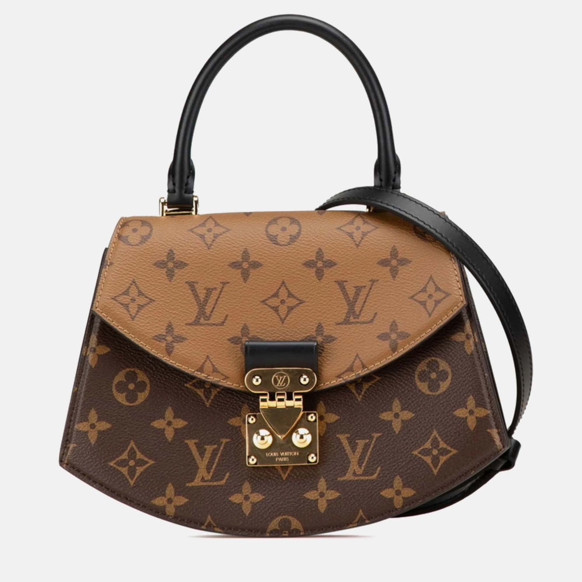 

Louis Vuitton Tilsitt Monogram Reverse Canvas and Leather Shoulder Bag, Brown