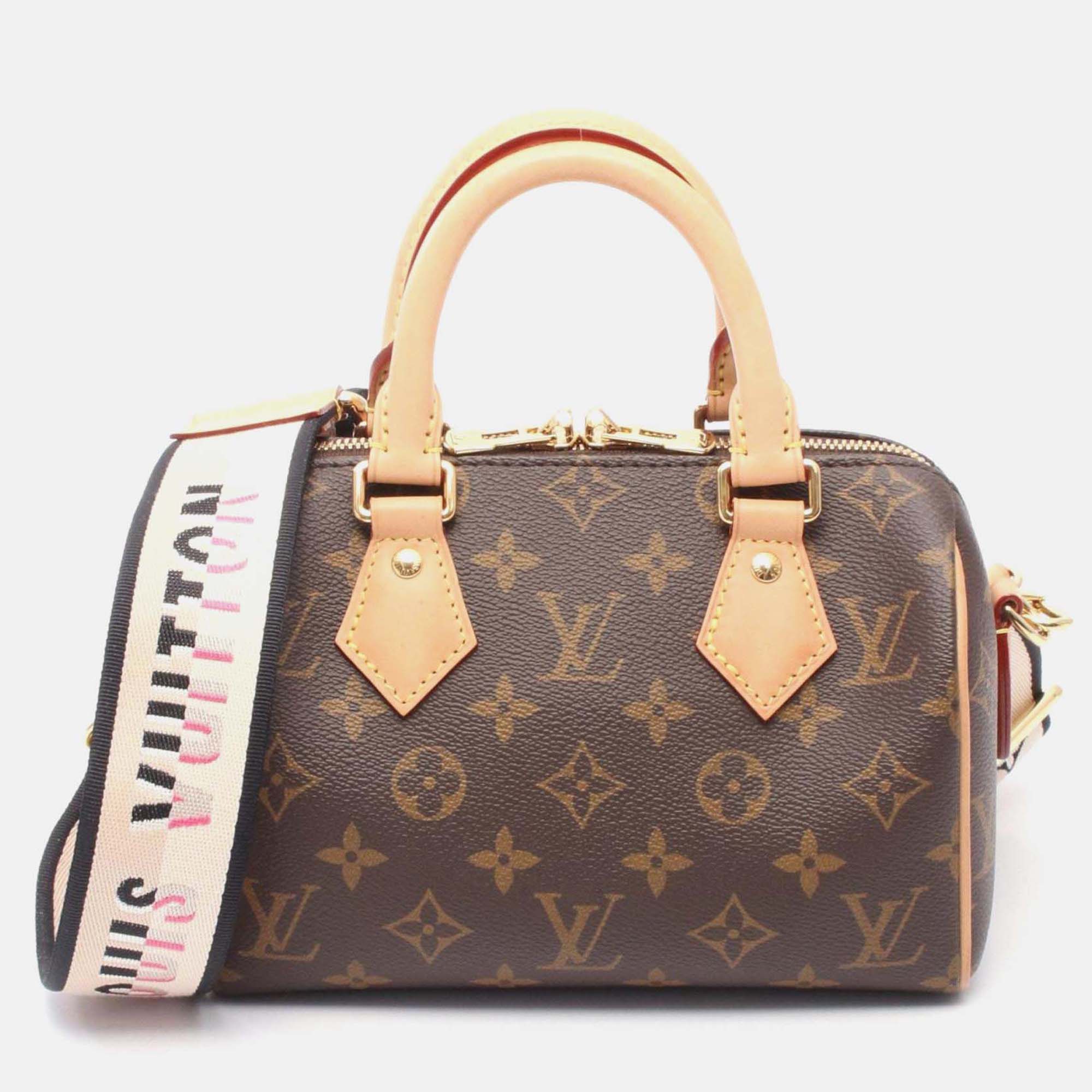 

Louis Vuitton Speedy Bandouliere 20 Brown Monogram Coated Canvas and Leather Shoulder Bag