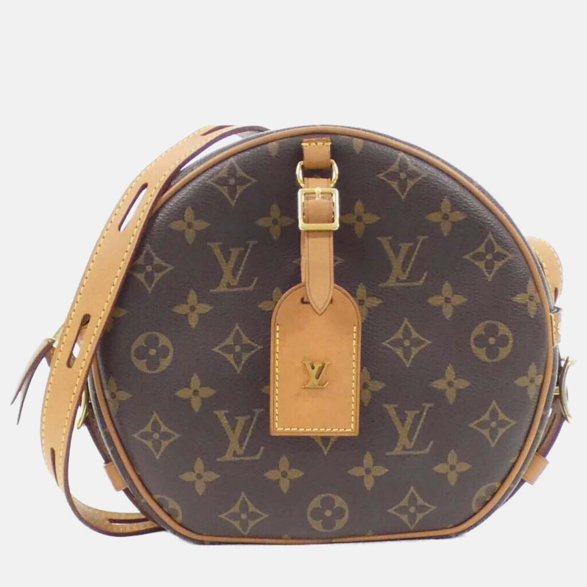 

Louis Vuitton Boite Chapeau Souple MM Monogram Canvas Shoulder Bag, Brown