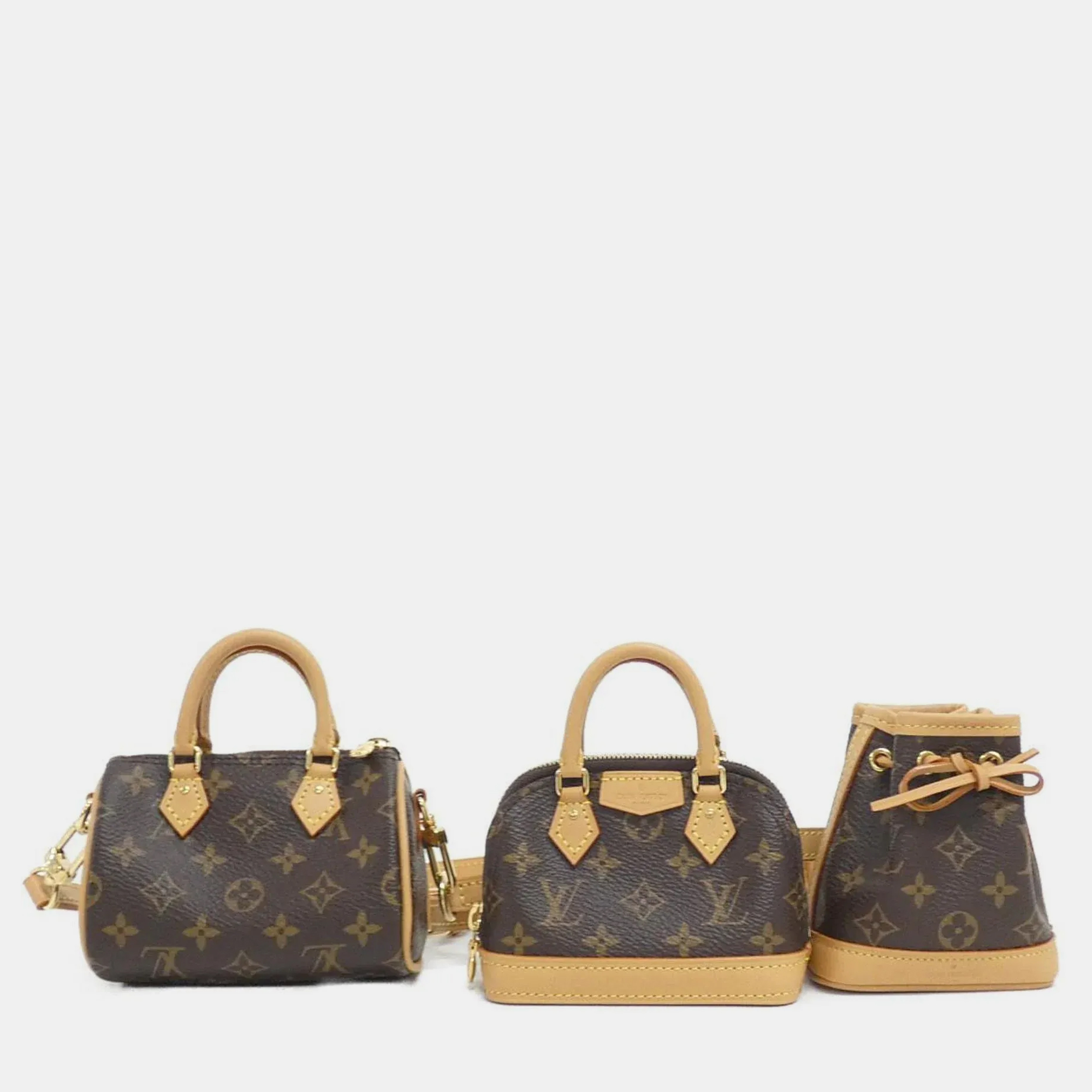 

Louis Vuitton Brown Monogram Trio Mini Icon Handbag