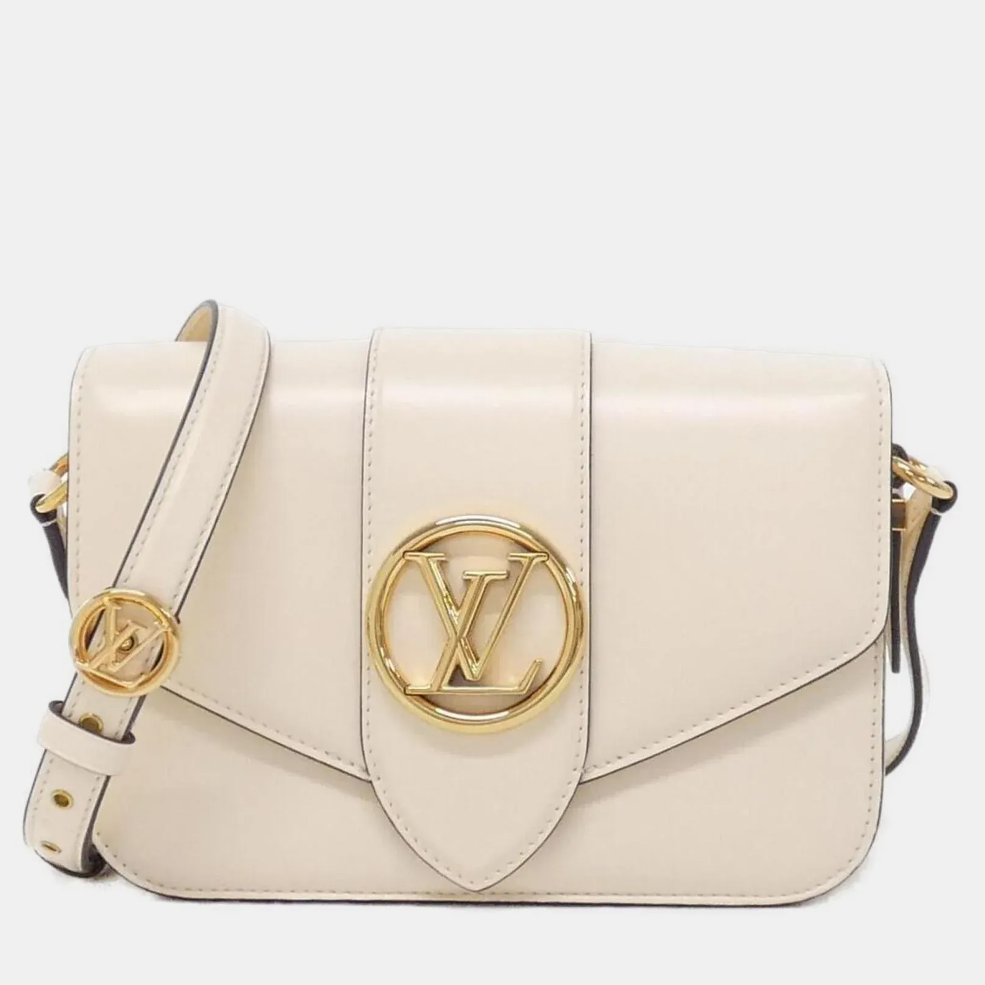 

Louis Vuitton Lv Pont Neuf Shoulder Bag, Beige