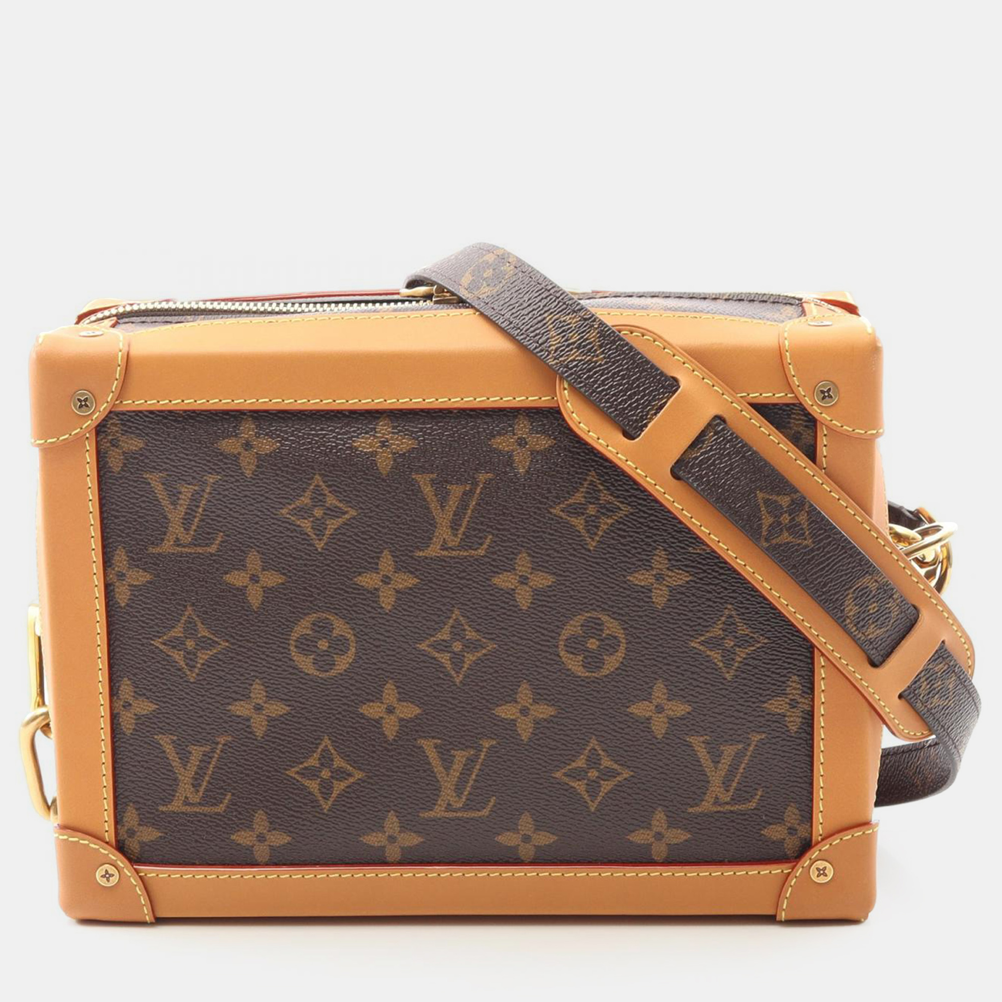 Louis Vuitton Brown Monogram Soft Trunk