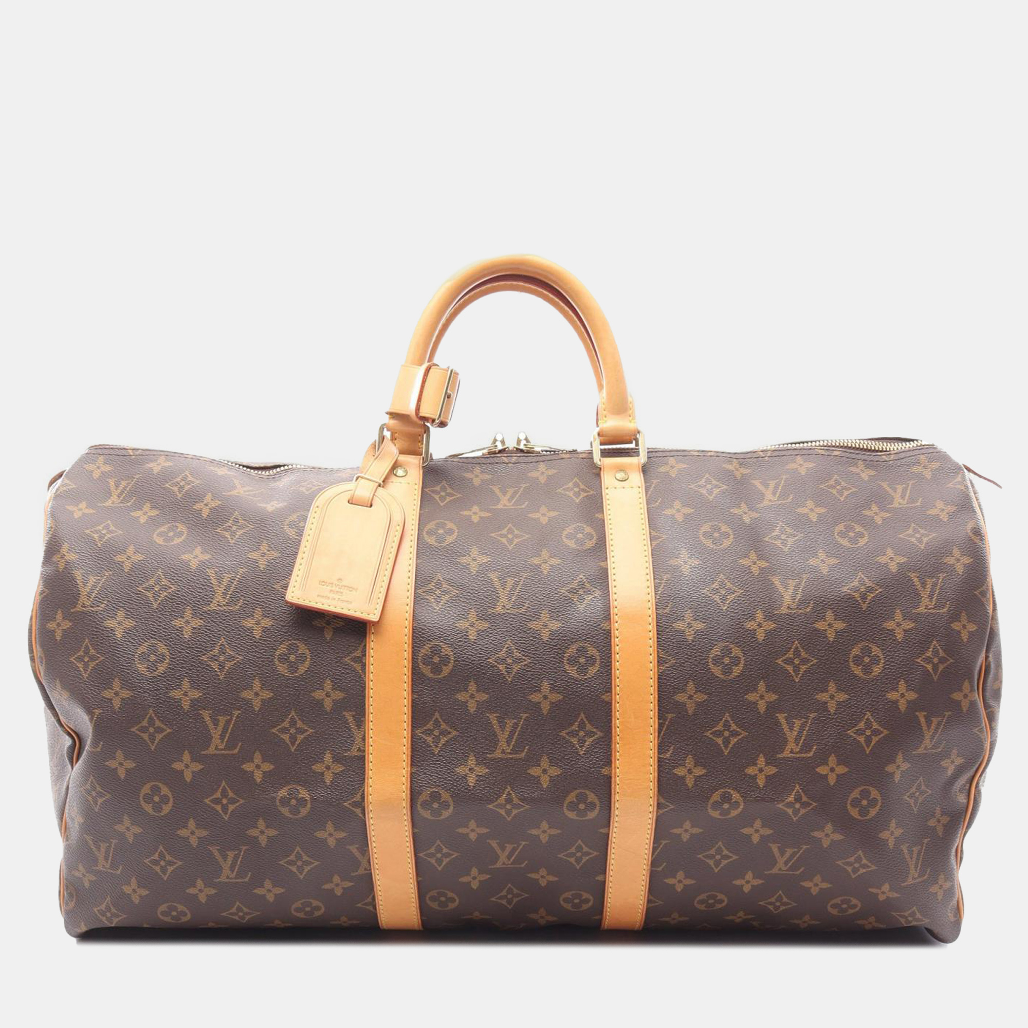 

Louis Vuitton Brown Monogram Keepall 55 Bag