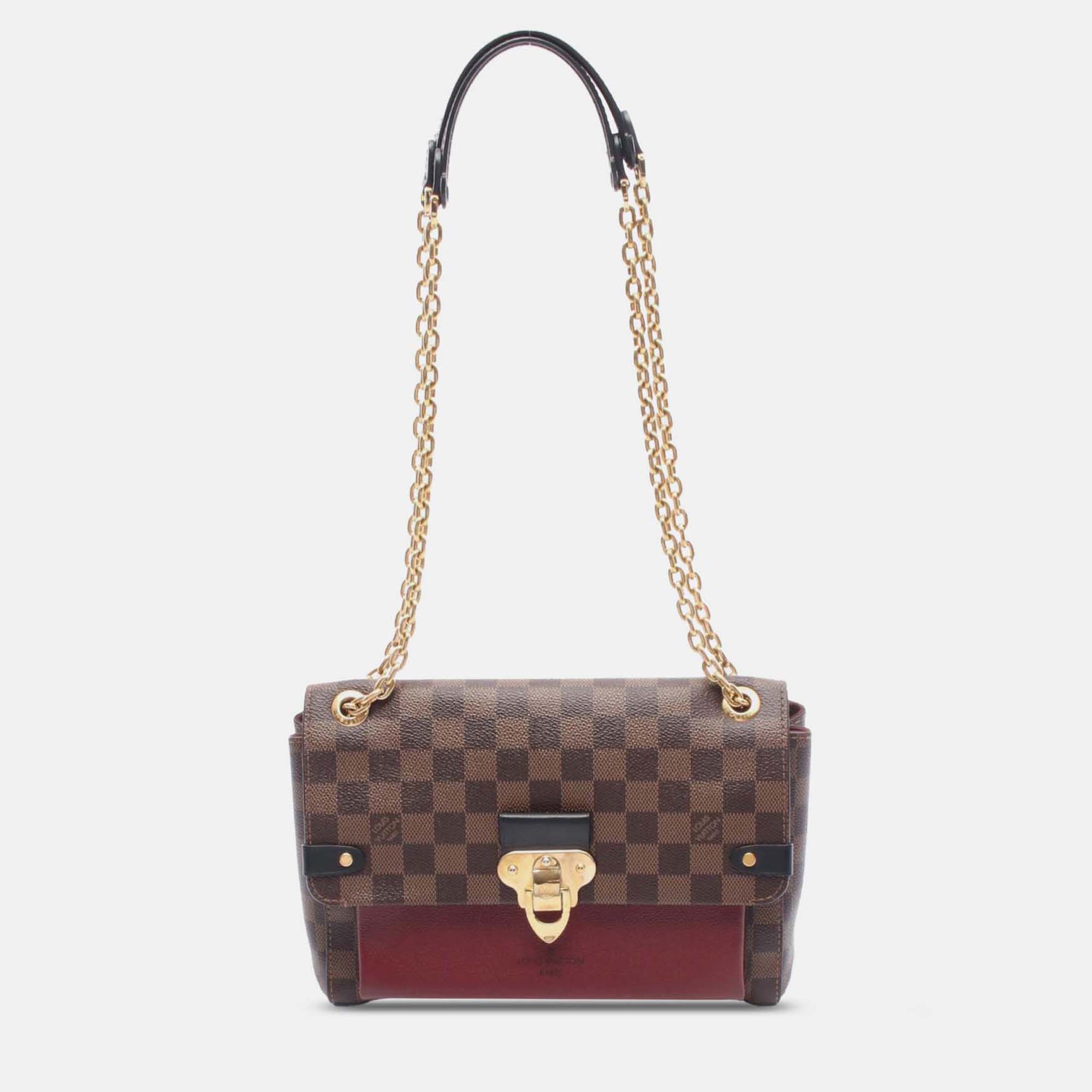 

Louis Vuitton Brown Damier Ebene Vavin PM
