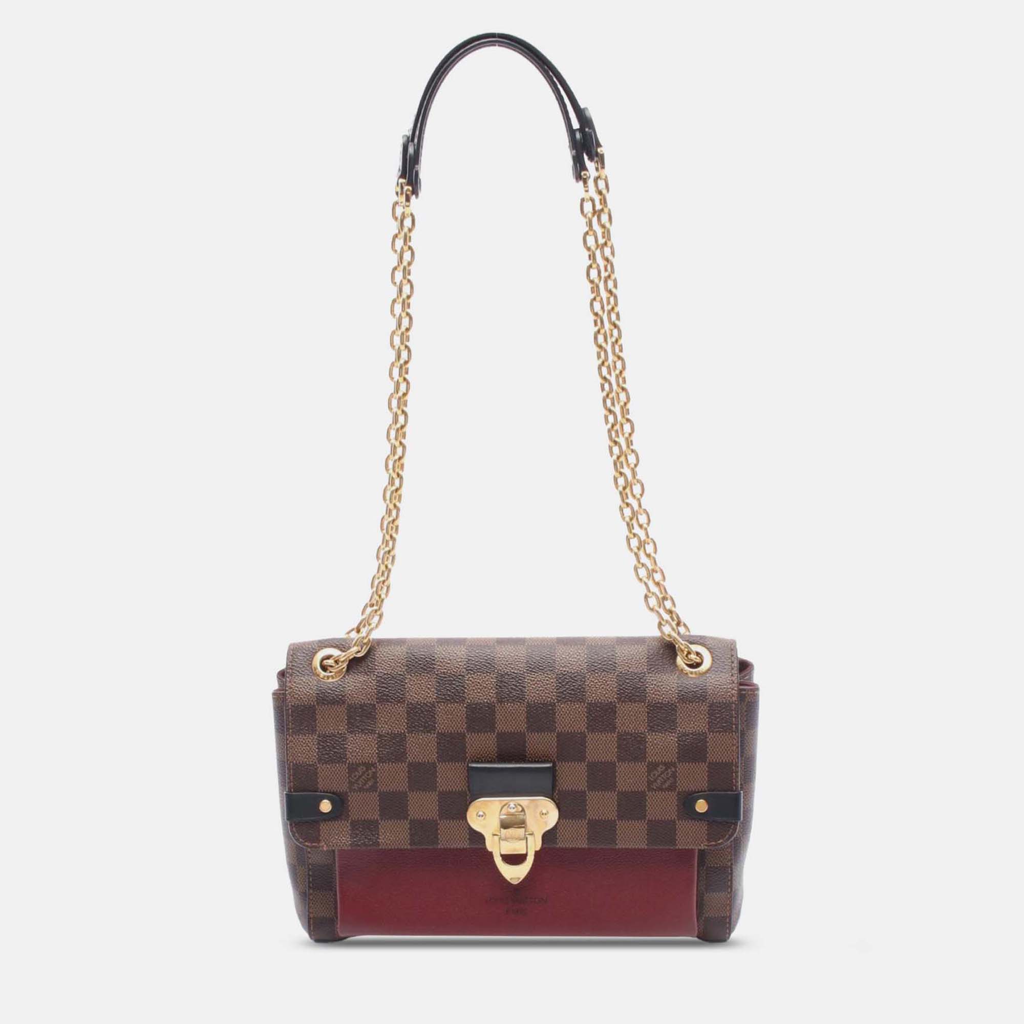 

Louis Vuitton Brown Damier Ebene Vavin PM