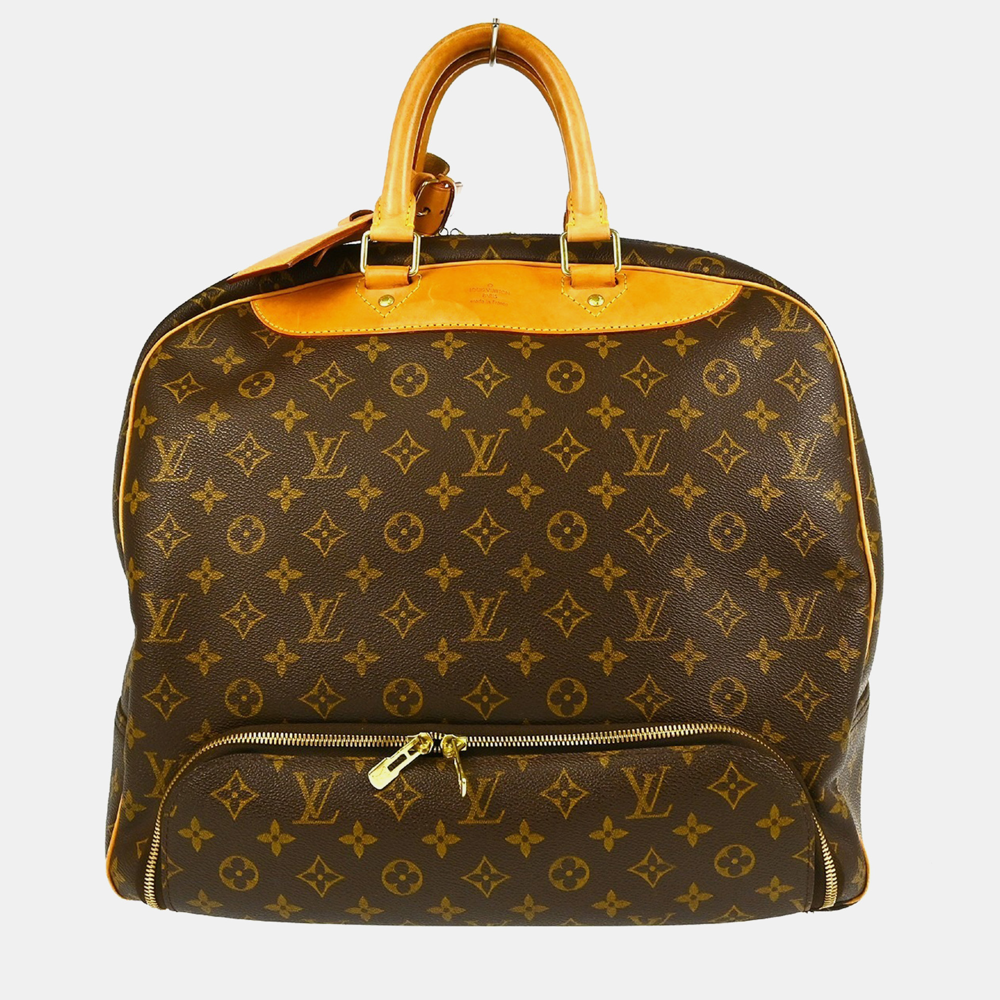 Pre-owned Louis Vuitton Brown Monogram Evasion Travel Bag