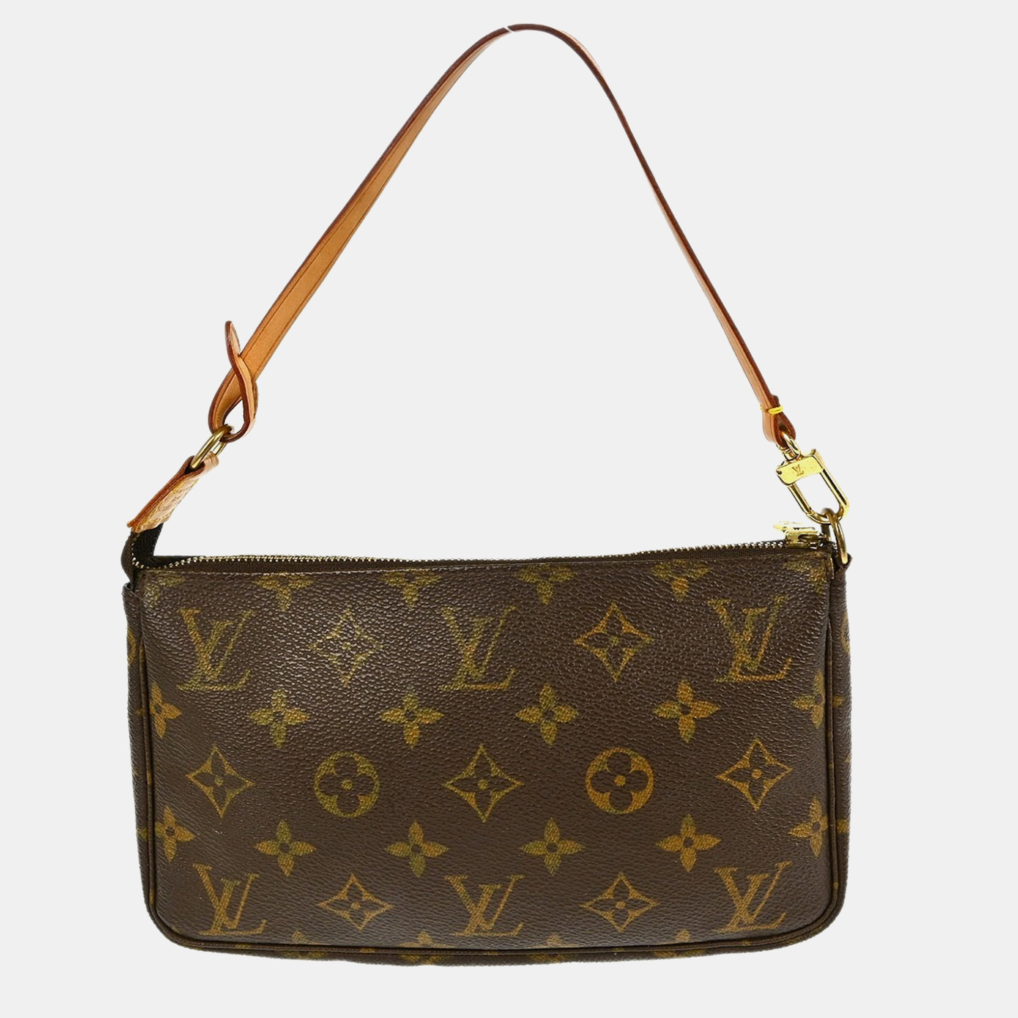 

Louis Vuitton Brown Monogram Pochette Accessoires Handbag