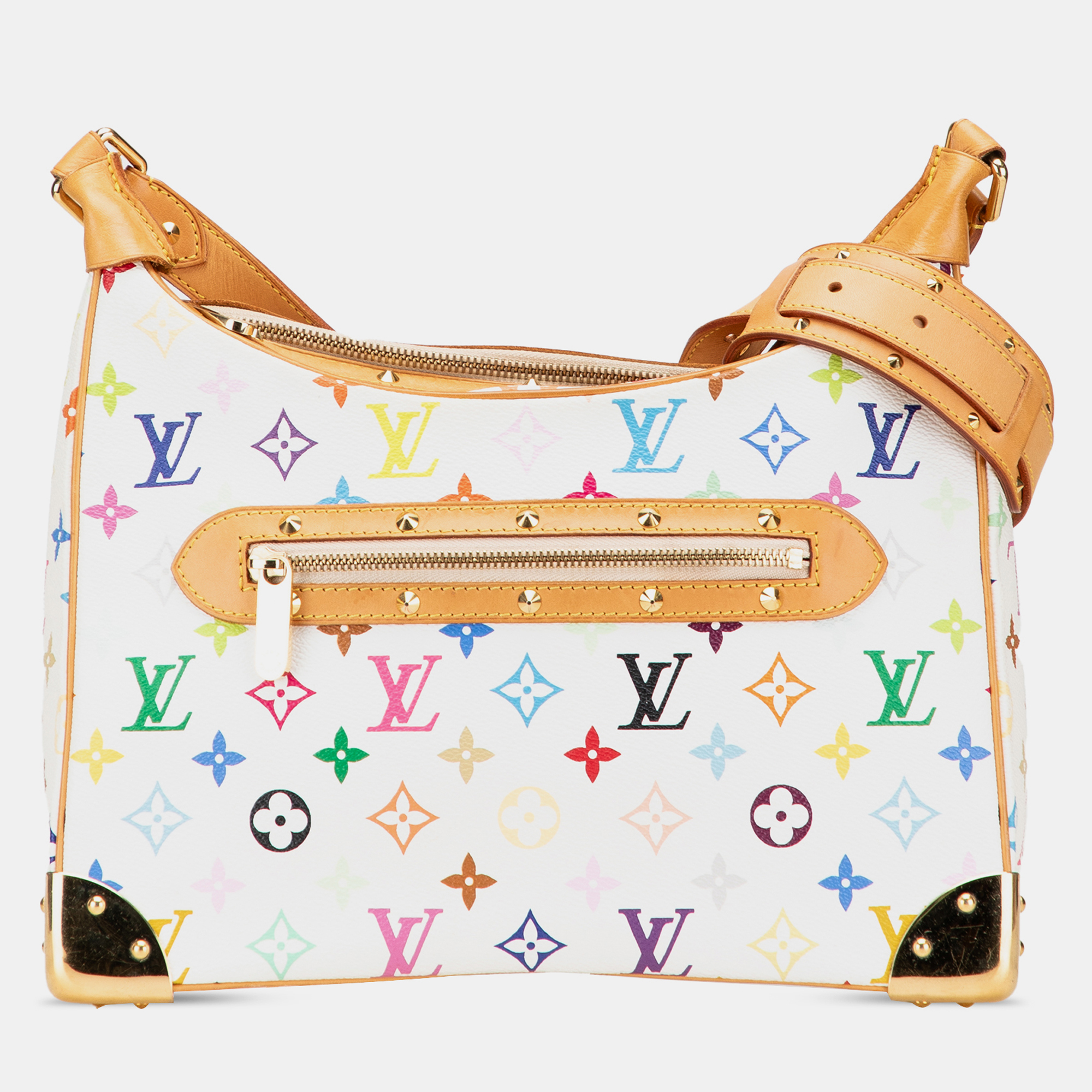 

Louis Vuitton White Monogram Multicolore Boulogne