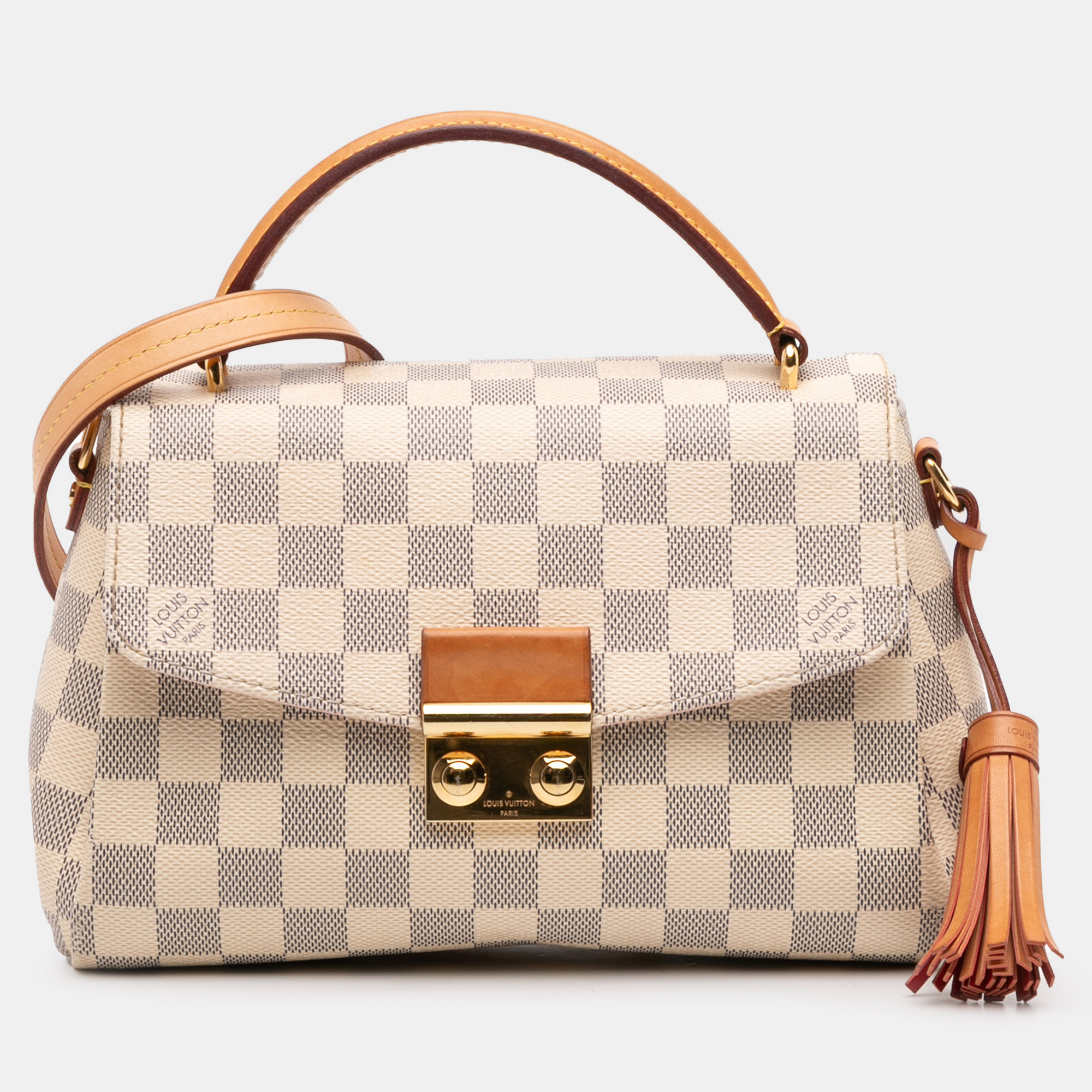 

Louis Vuitton White Damier Azur Croisette