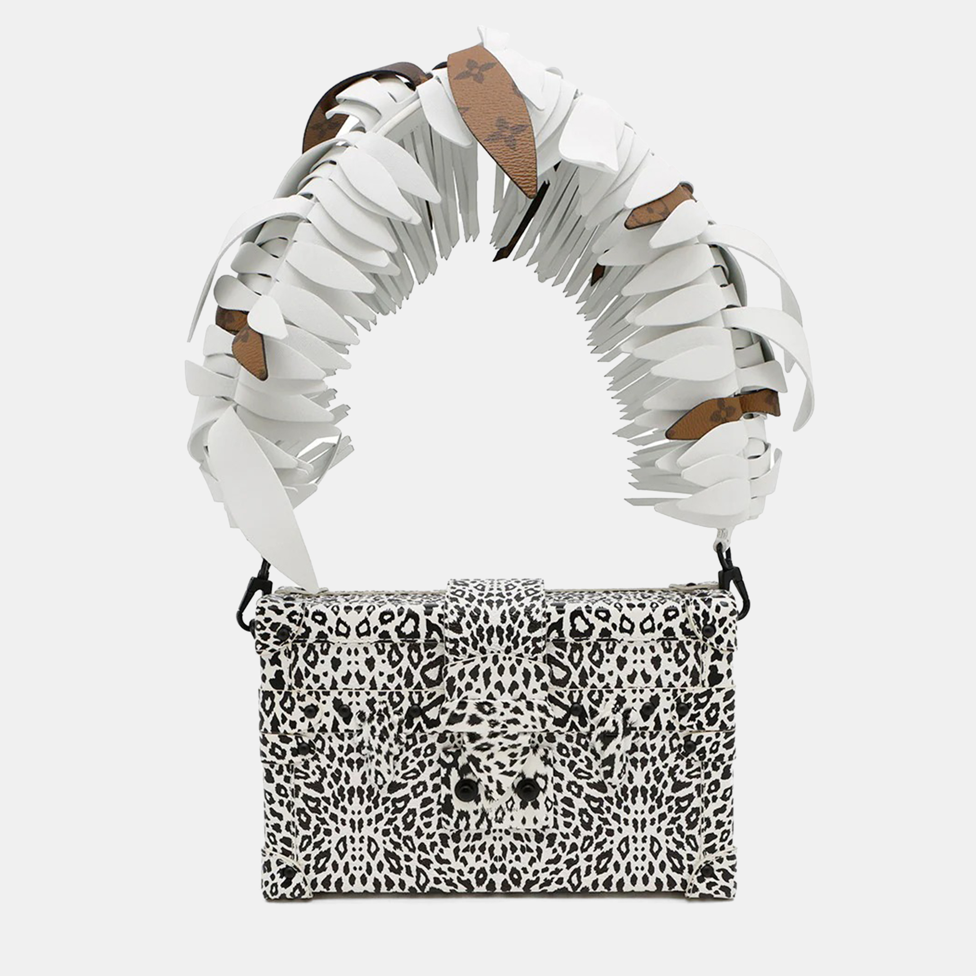 

Louis Vuitton Petite Mal Dalmatian Nether Feather White/Black Leather
