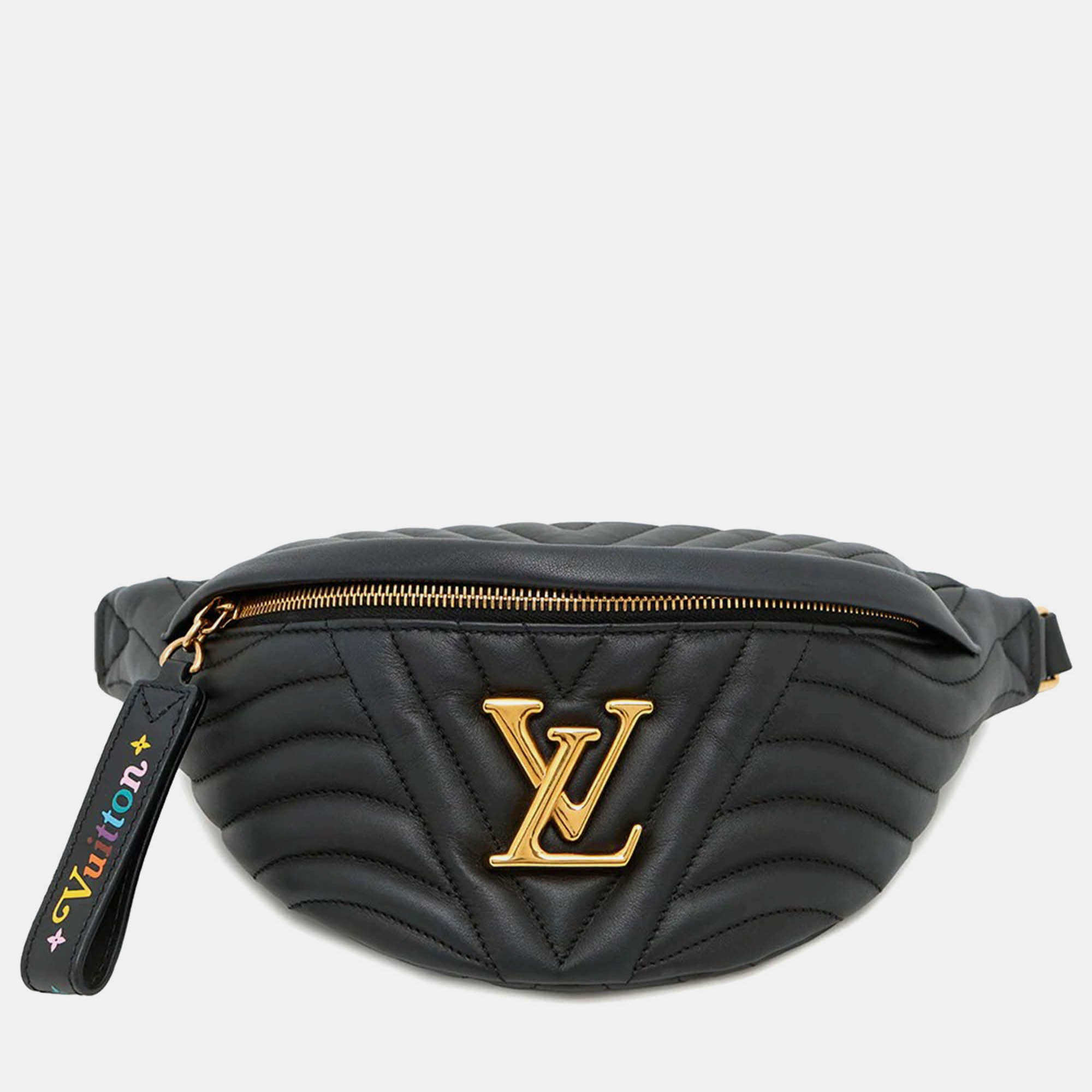 

Louis Vuitton New Wave Bumbag Noir Calf Leather, Black
