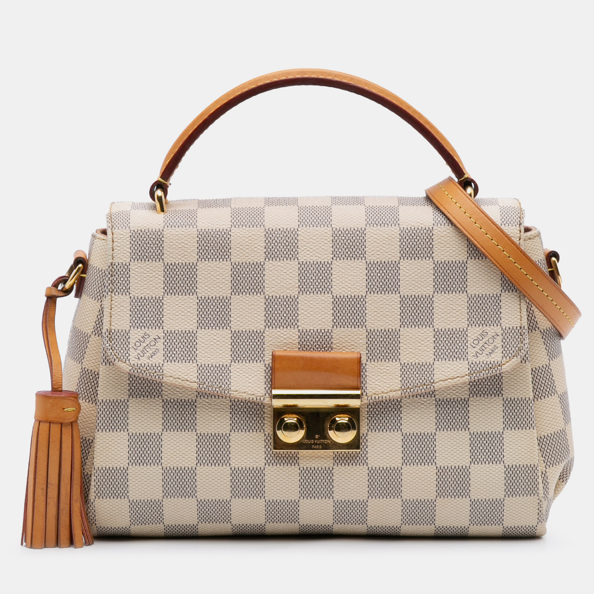 

Louis Vuitton White Damier Azur Croisette