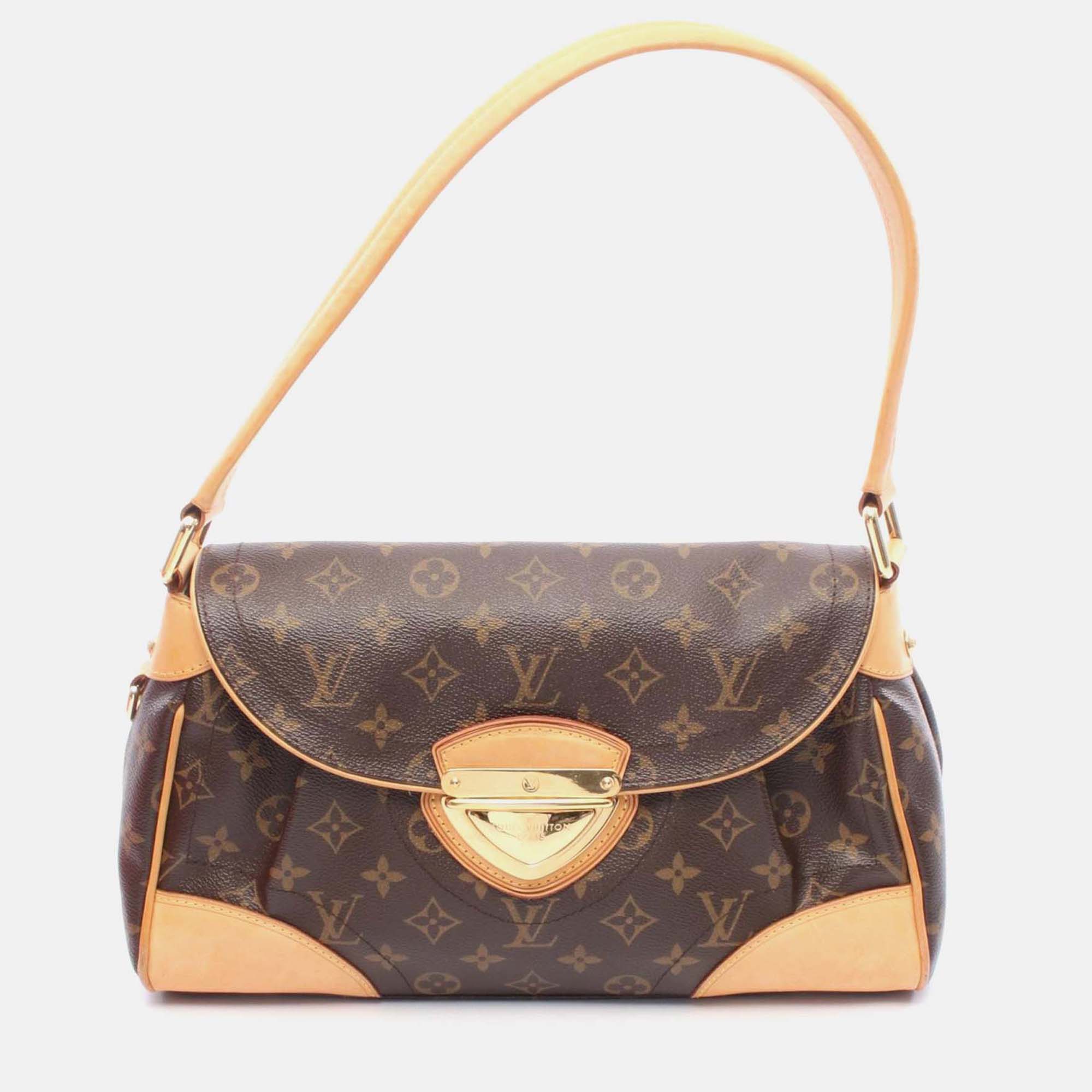 

Louis Vuitton Beverly Mm Shoulder Bag Monogram Canvas Brown