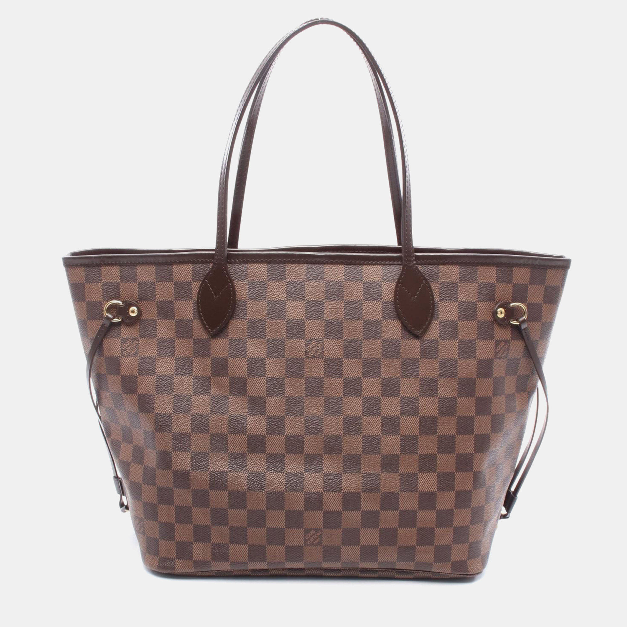 

Louis Vuitton Neverfull MM Damier Ebene Coated Canvas Tote Bag, Brown