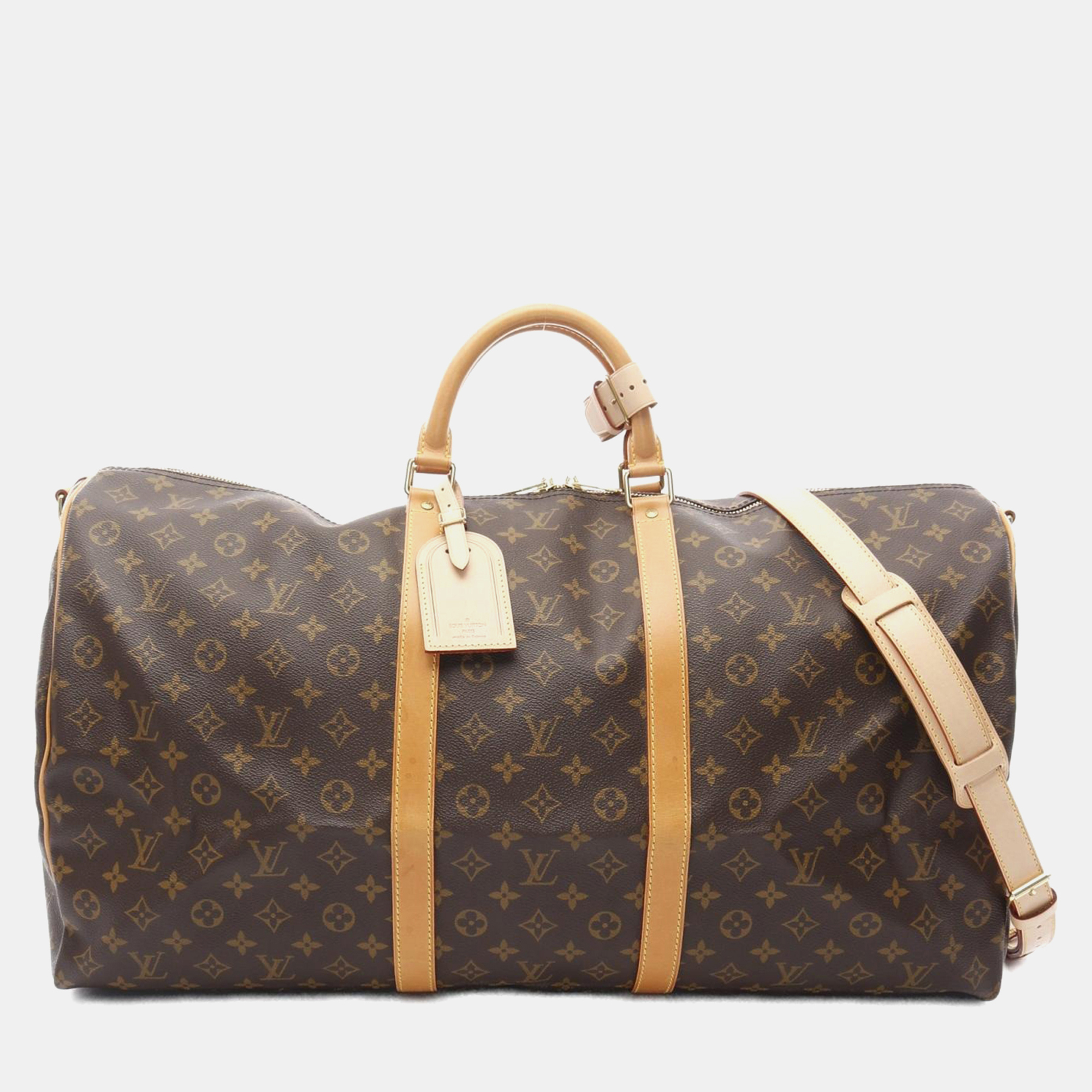 

Louis Vuitton Keepall Bandoulière 60 Brown Monogram Shoulder Handbag