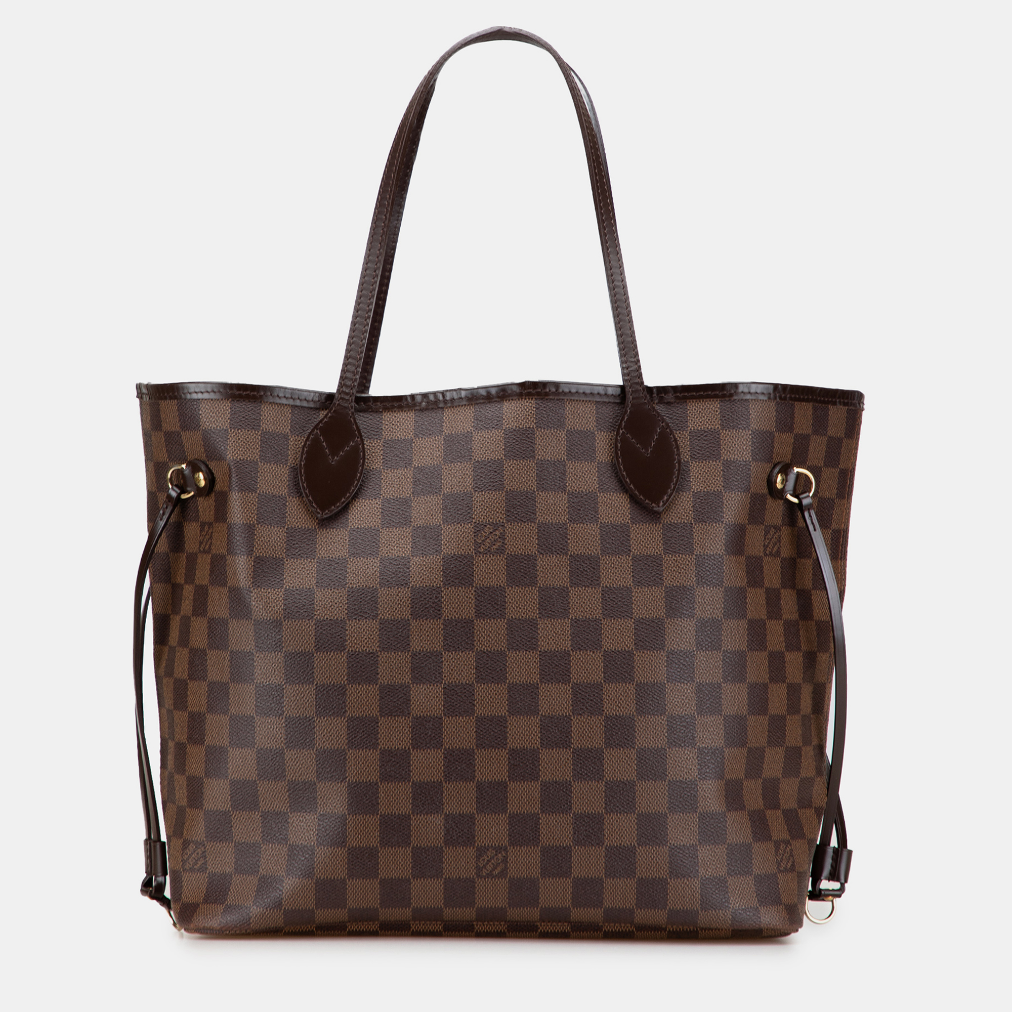 

Louis Vuitton Brown Damier Ebene Neverfull MM