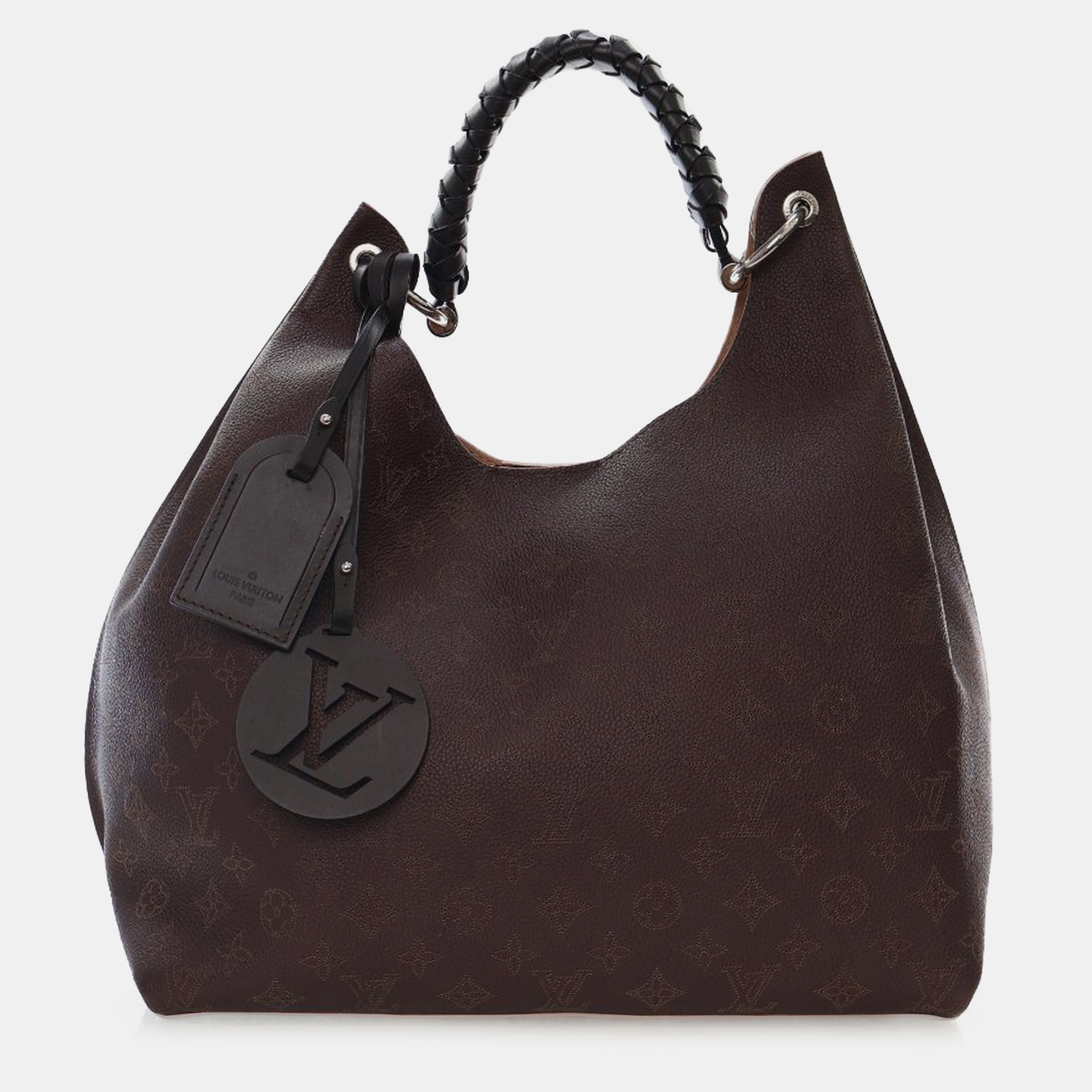 

Louis Vuitton Brown Monogram Mahina Carmel Hobo