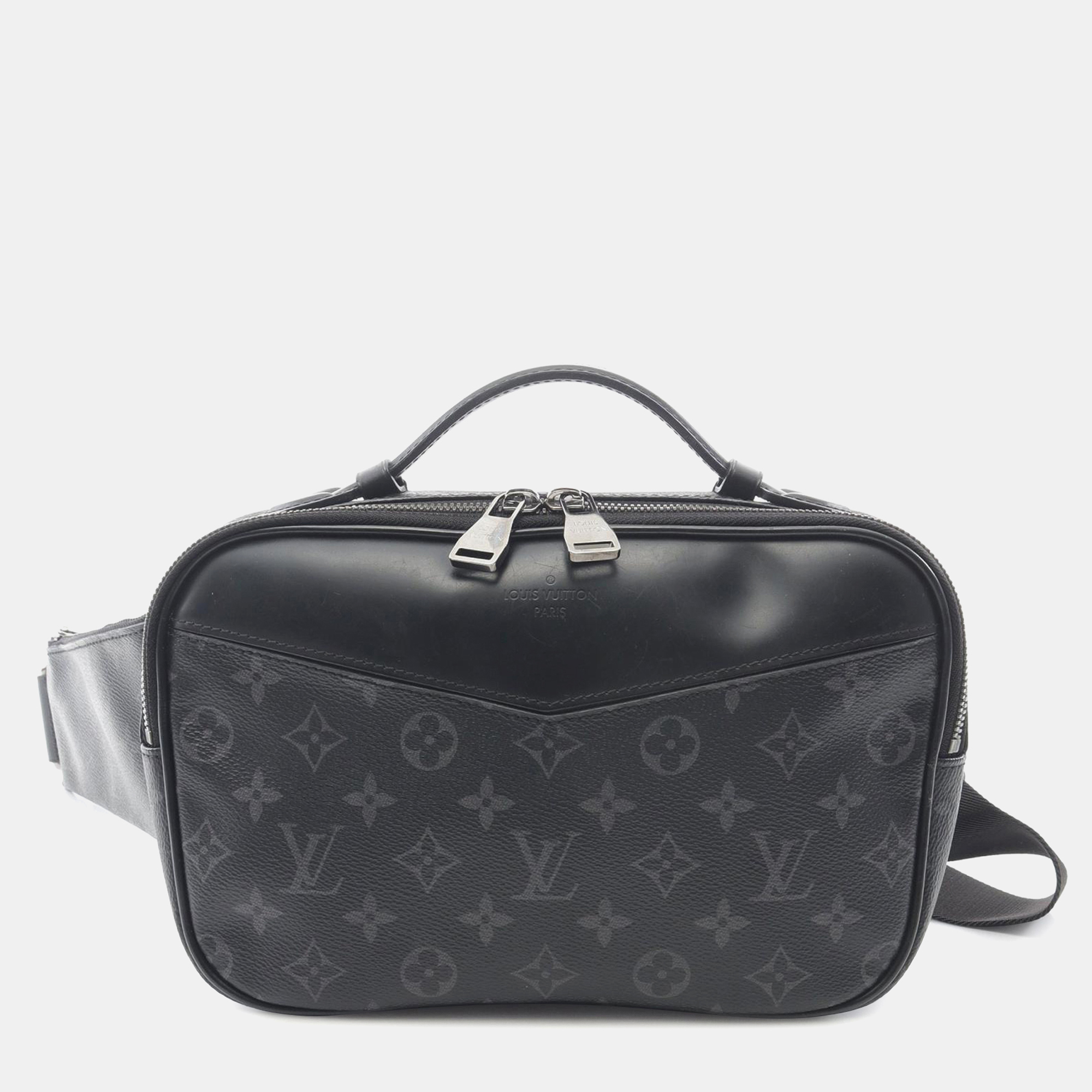 

Louis Vuitton Monogram Eclipse Explorer Bumbag, Black