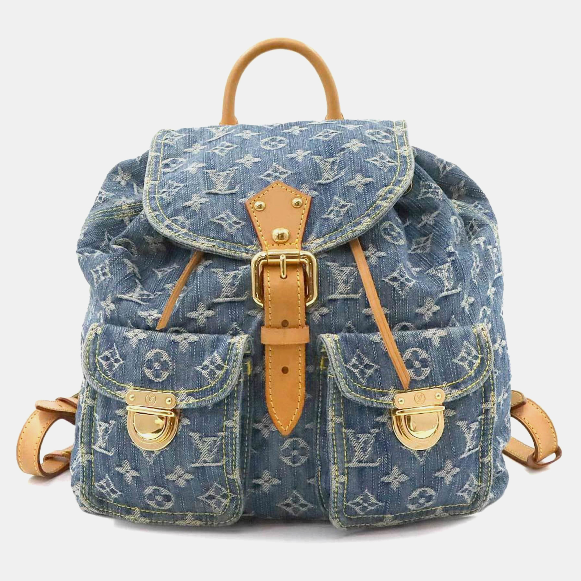 

Louis Vuitton Sac a Dos GM Blue Monogram Denim Backpack