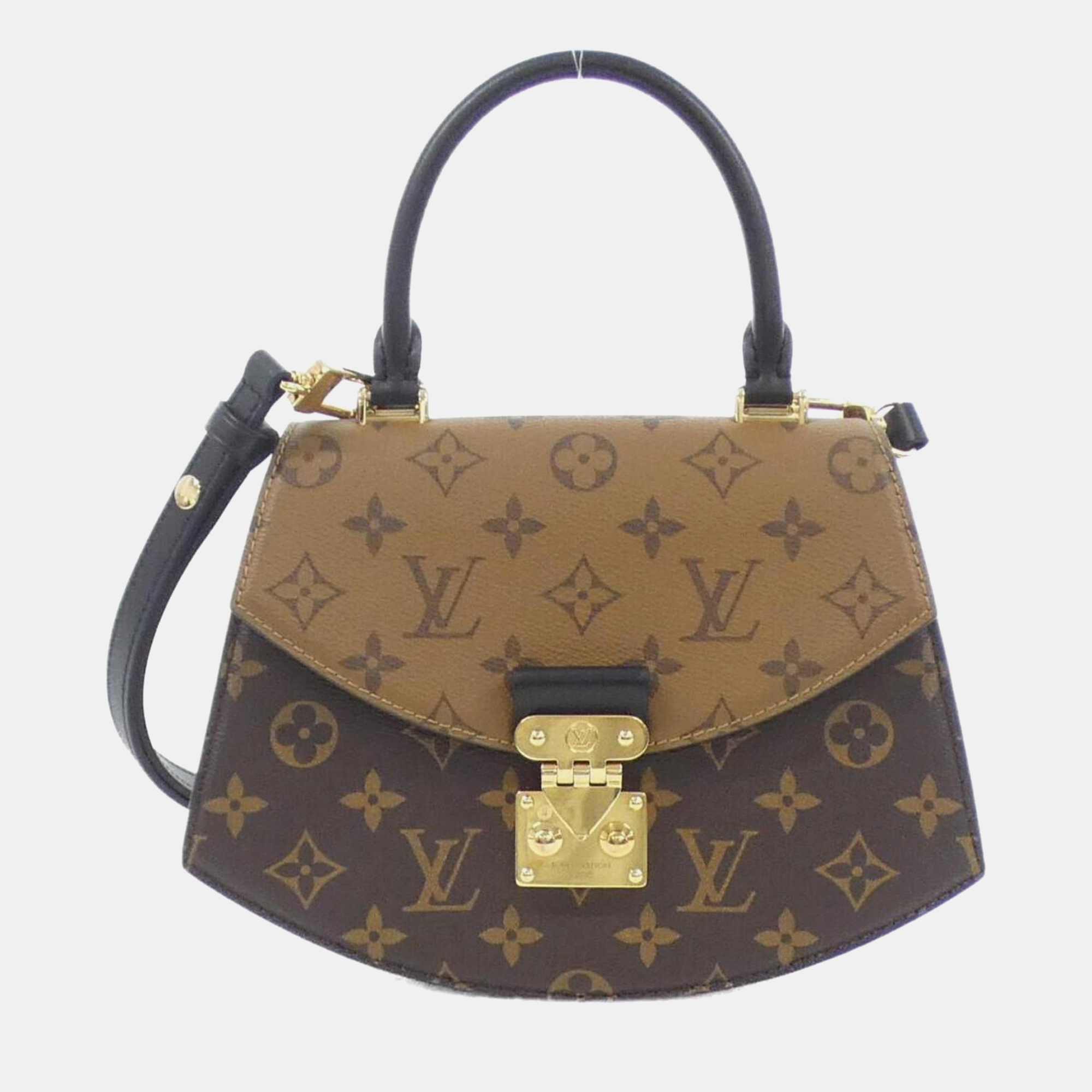 

Louis Vuitton Monogram Reverse Tilsit Handbag, Brown