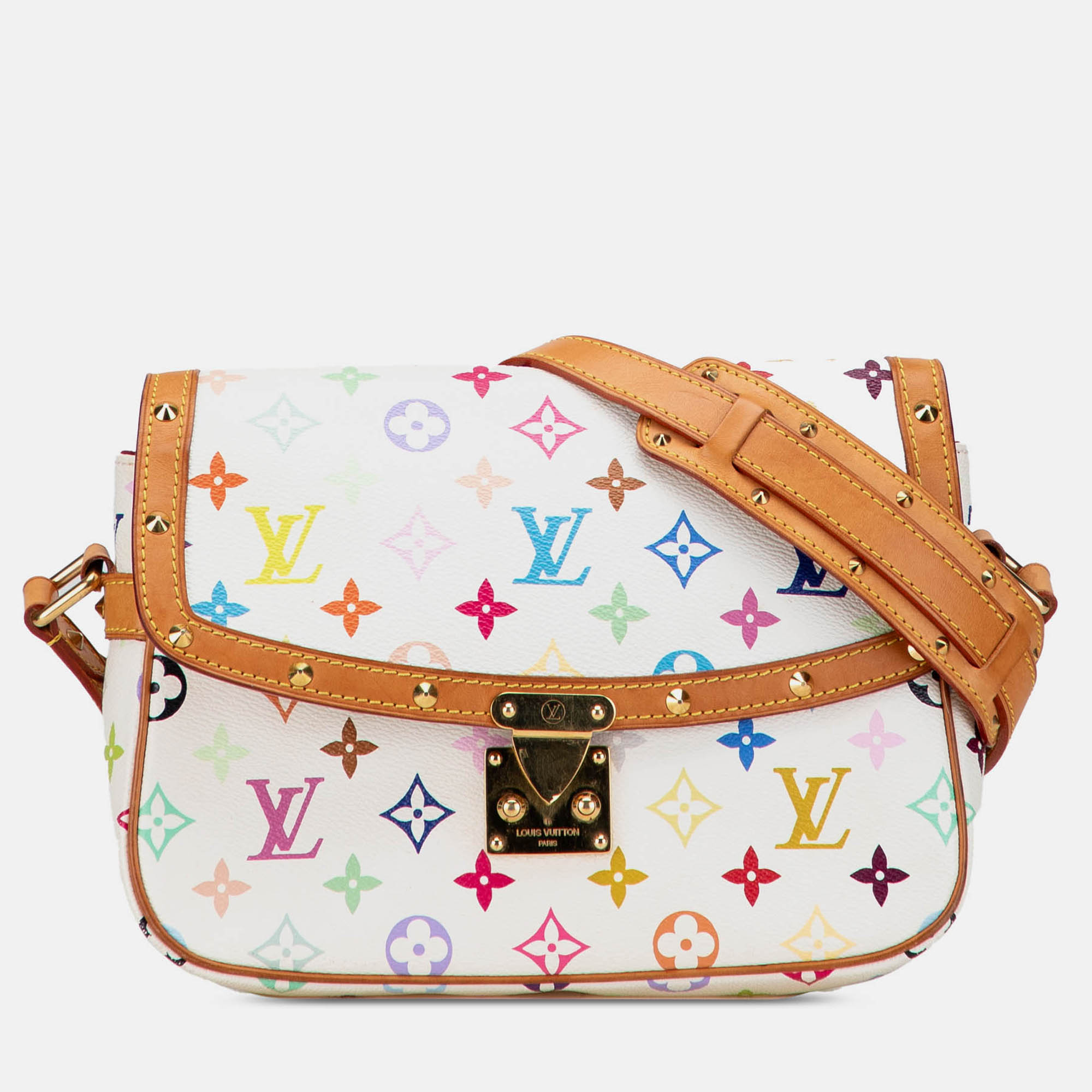 

Louis Vuitton Monogram Multicolore Sologne, White