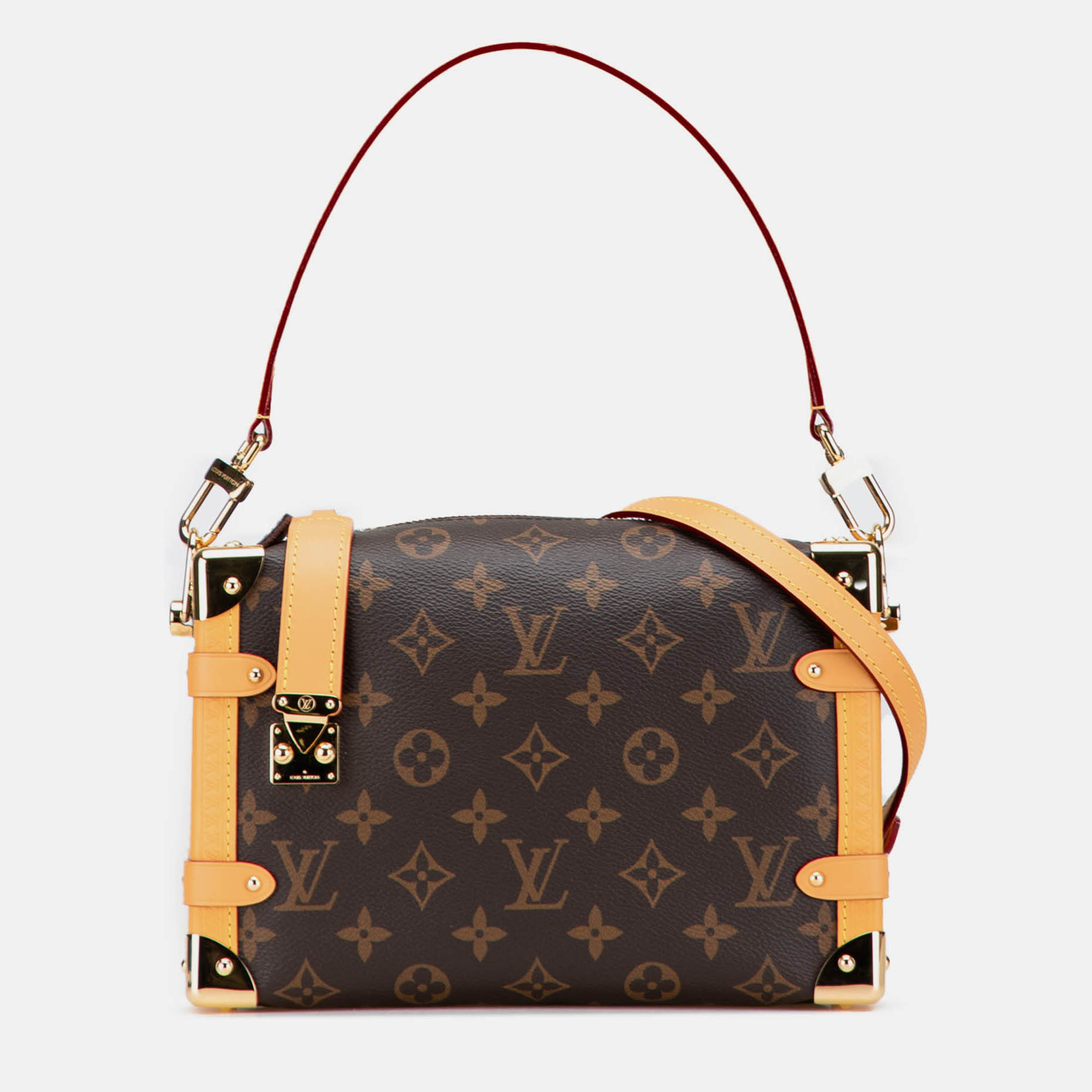 

Louis Vuitton Brown Monogram Side Trunk MM