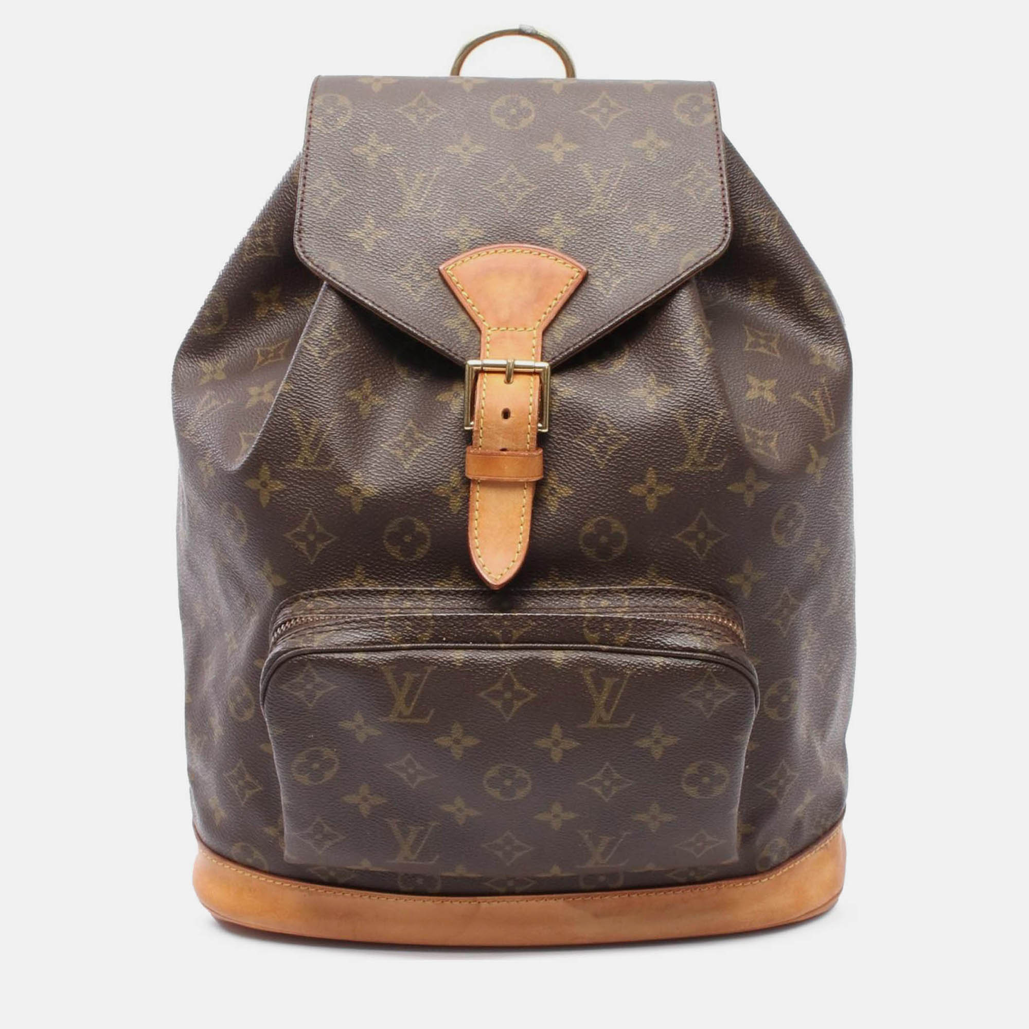 

Louis Vuitton Brown Monogram Montsouris GM