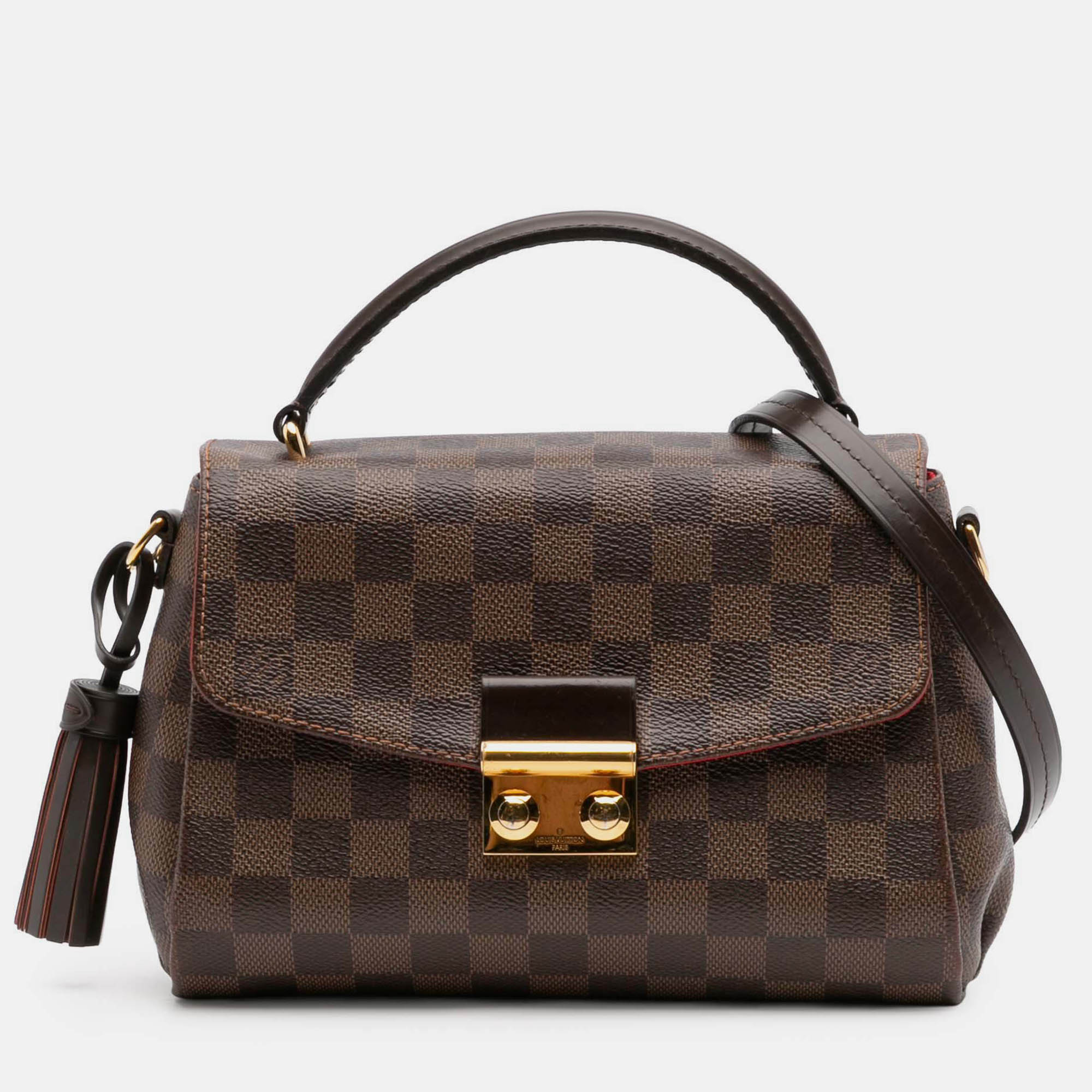 

Louis Vuitton Brown Damier Ebene Croisette Bgg
