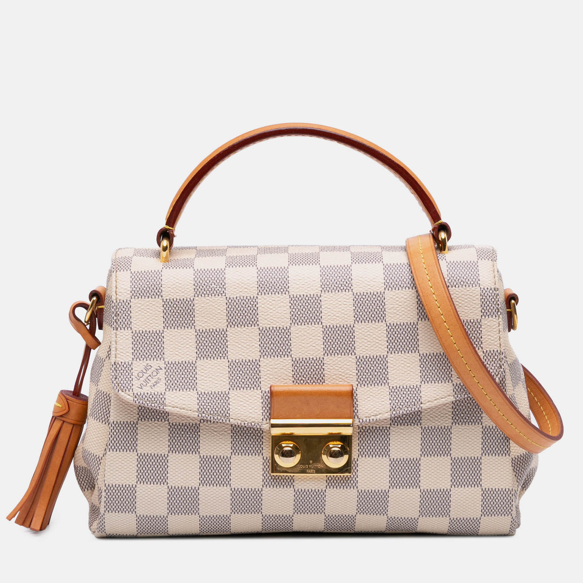 

Louis Vuitton White Damier Azur Croisette