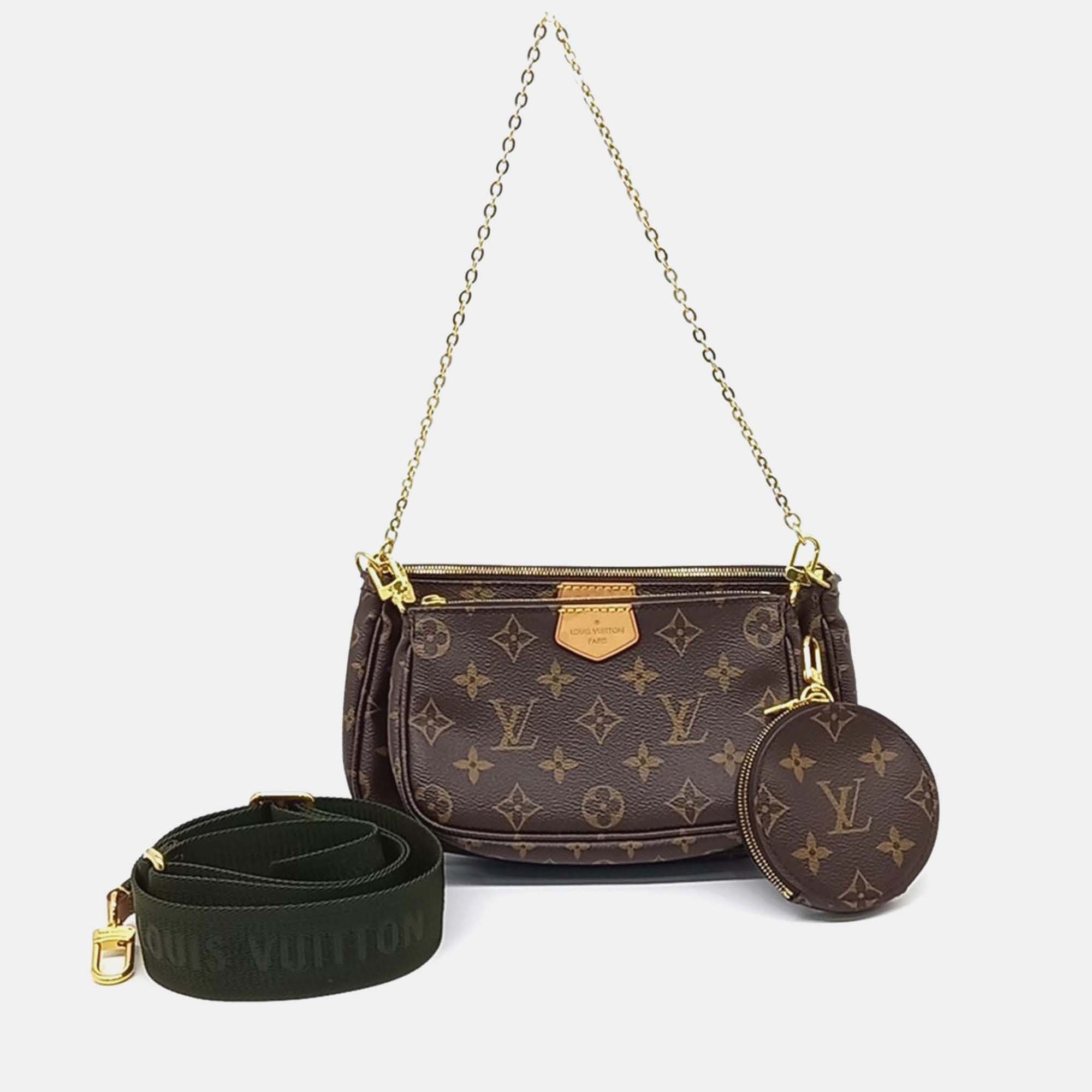 

Louis Vuitton Monogram Multi Pochette Accessoires, Brown